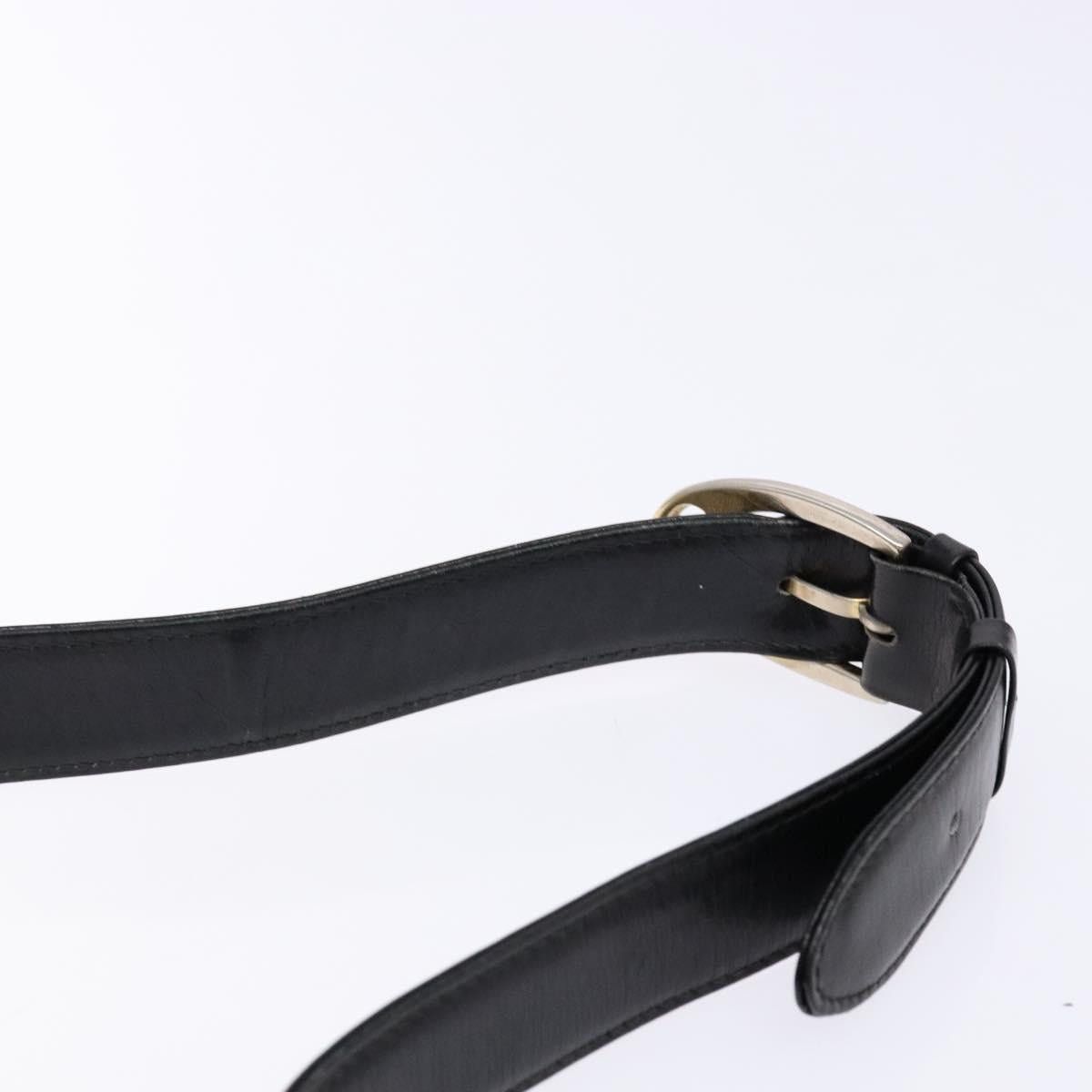 Celine CELINE Horse Carriage Shoulder Bag Leather Black Gold Size ONE SIZE - 8 Thumbnail