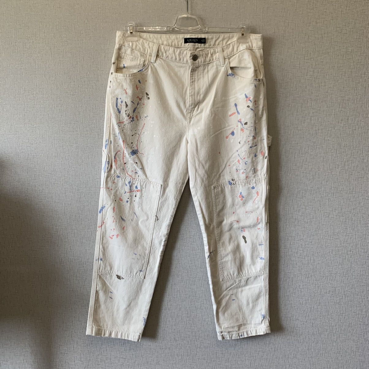 Ralph Lauren Paint Splatter Pants Painters Pants Paint