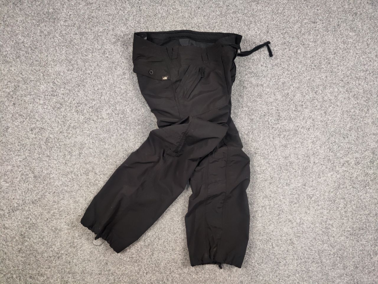 The North Face Vintage 90s The North Face Black Nylon Light Track Pants Y2K Size US 30 / EU 46 - 8 Thumbnail