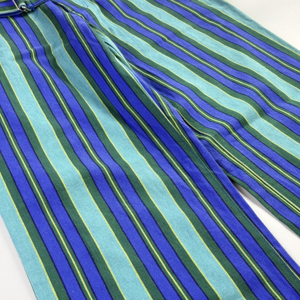 Comme des Garcons Homme Plus CDG Homme Plus - F/W 2001 - Belted Stripe Pants Size US 30 / EU 46 - 3 Thumbnail