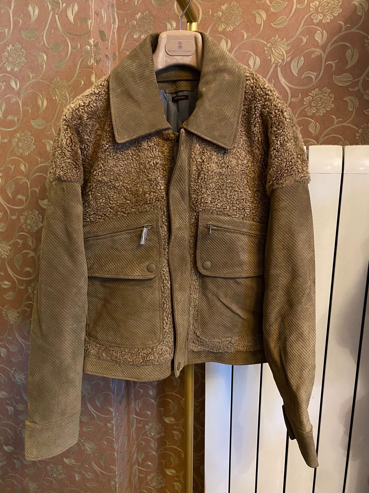 Ermenegildo Zegna Zegna Couture xxx Vintage Shearling Leather Jacket Size US M / EU 48-50 / 2 - 1 Thumbnail
