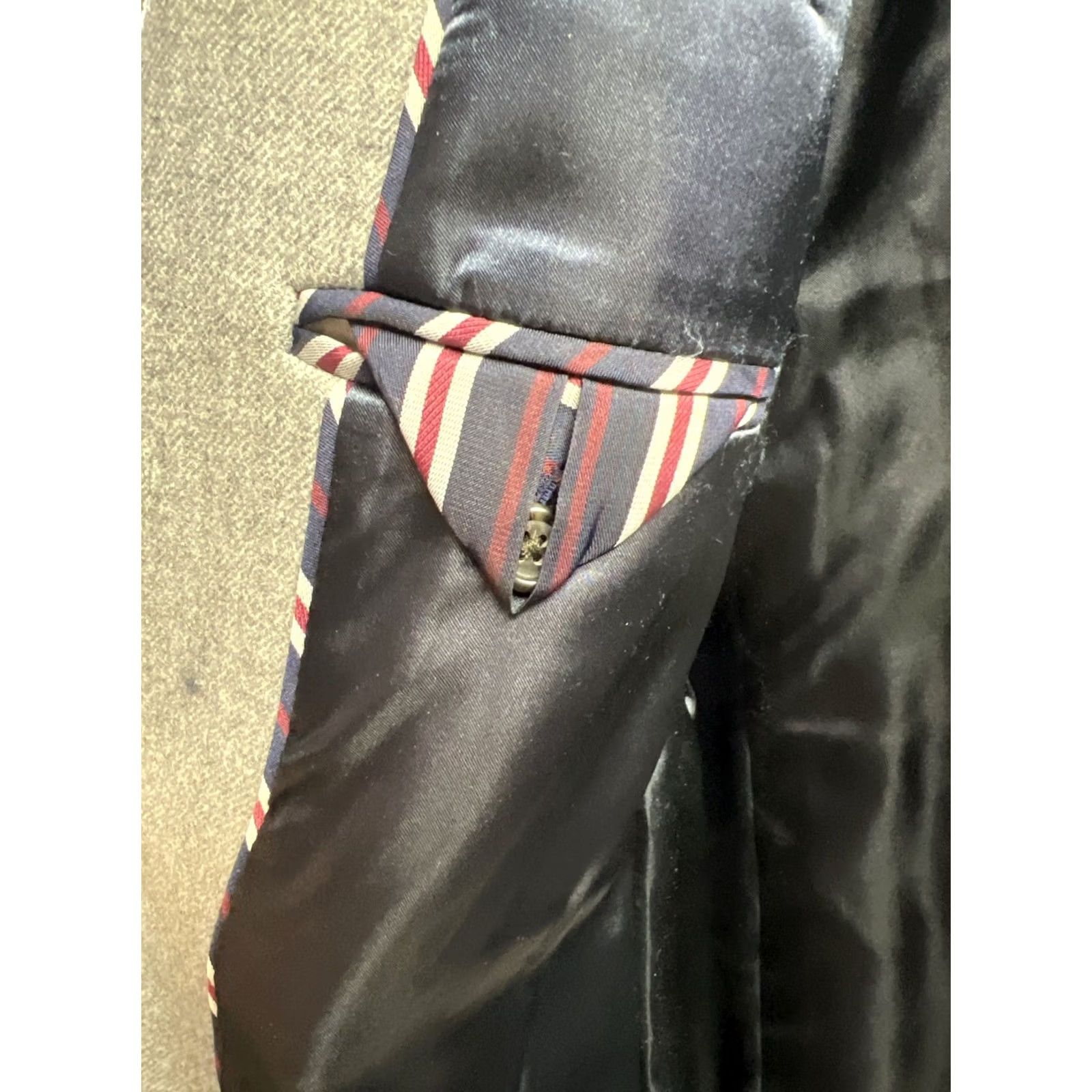J.Crew J.CREW Wool Long Dress Coat Womens 14 Gray Topcoat 36in Pit/length 19in Size XL / US 12-14 / IT 48-50 - 6 Thumbnail