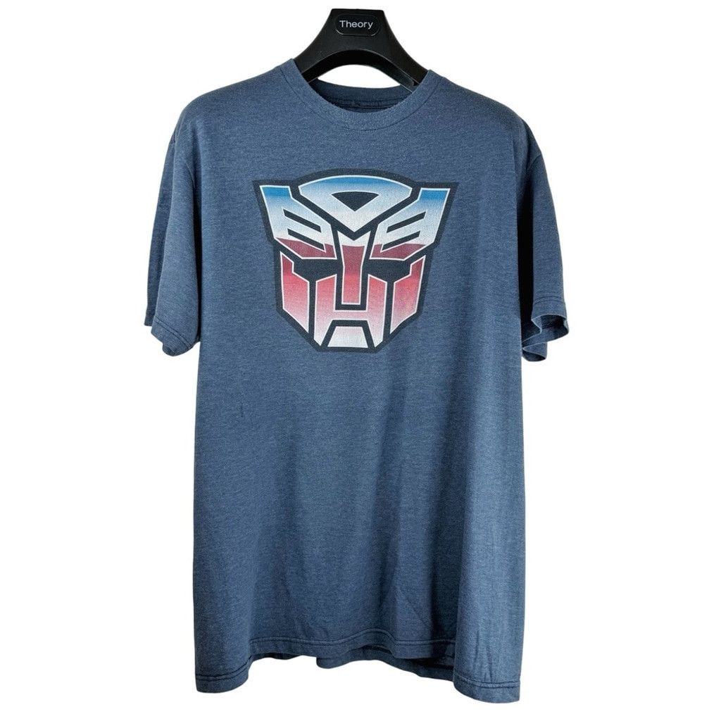 Transformers TRANSFORMERS Men's Blue Autobot Graphic Logo T-shirt Size L Size US L / EU 52-54 / 3 - 1 Thumbnail