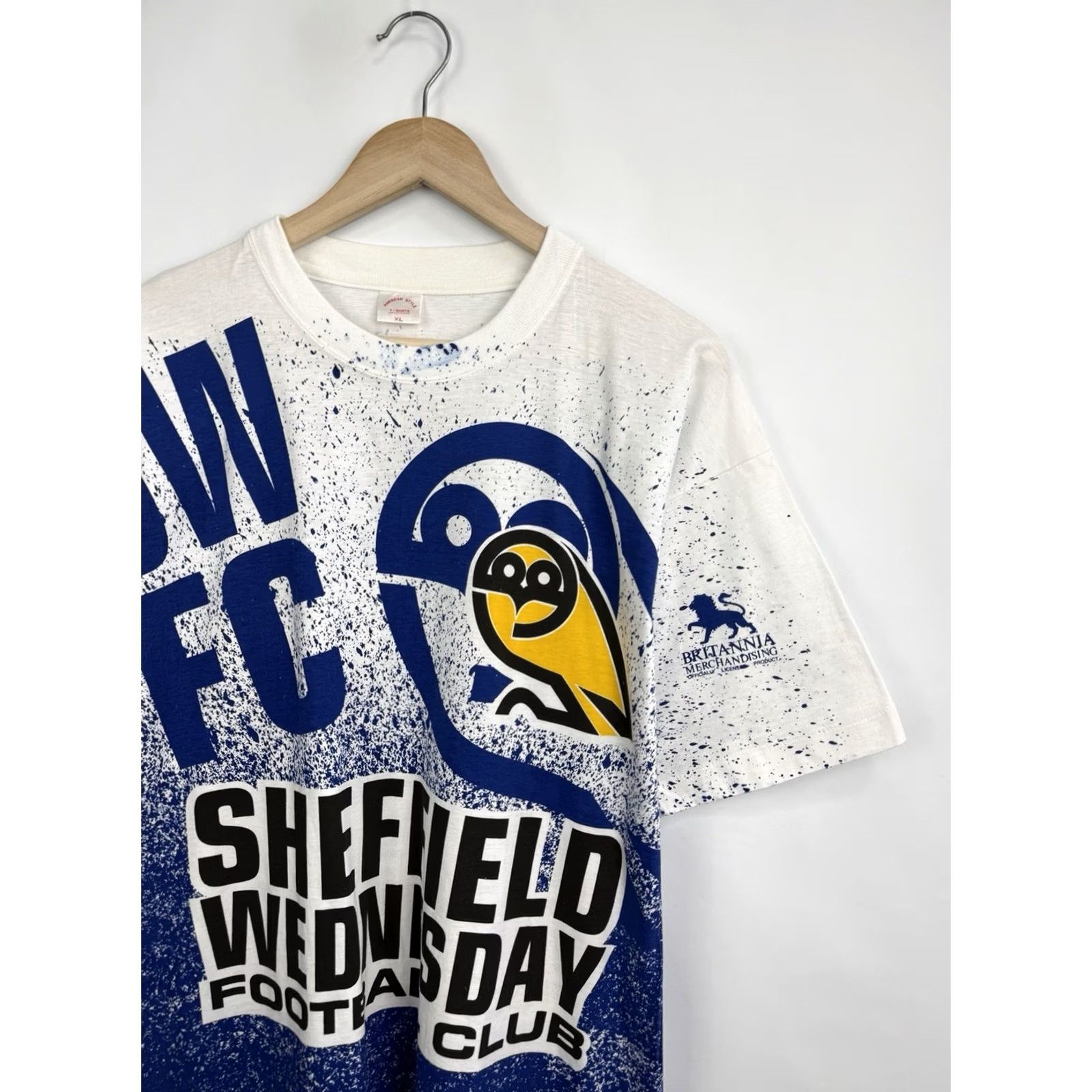 Vintage VINTAGE Sheffield Wednesday Football Club T-Shirt XL Mens White 90s American style Shirt Vintage 90s Size US XL / EU 56 / 4 - 3 Thumbnail
