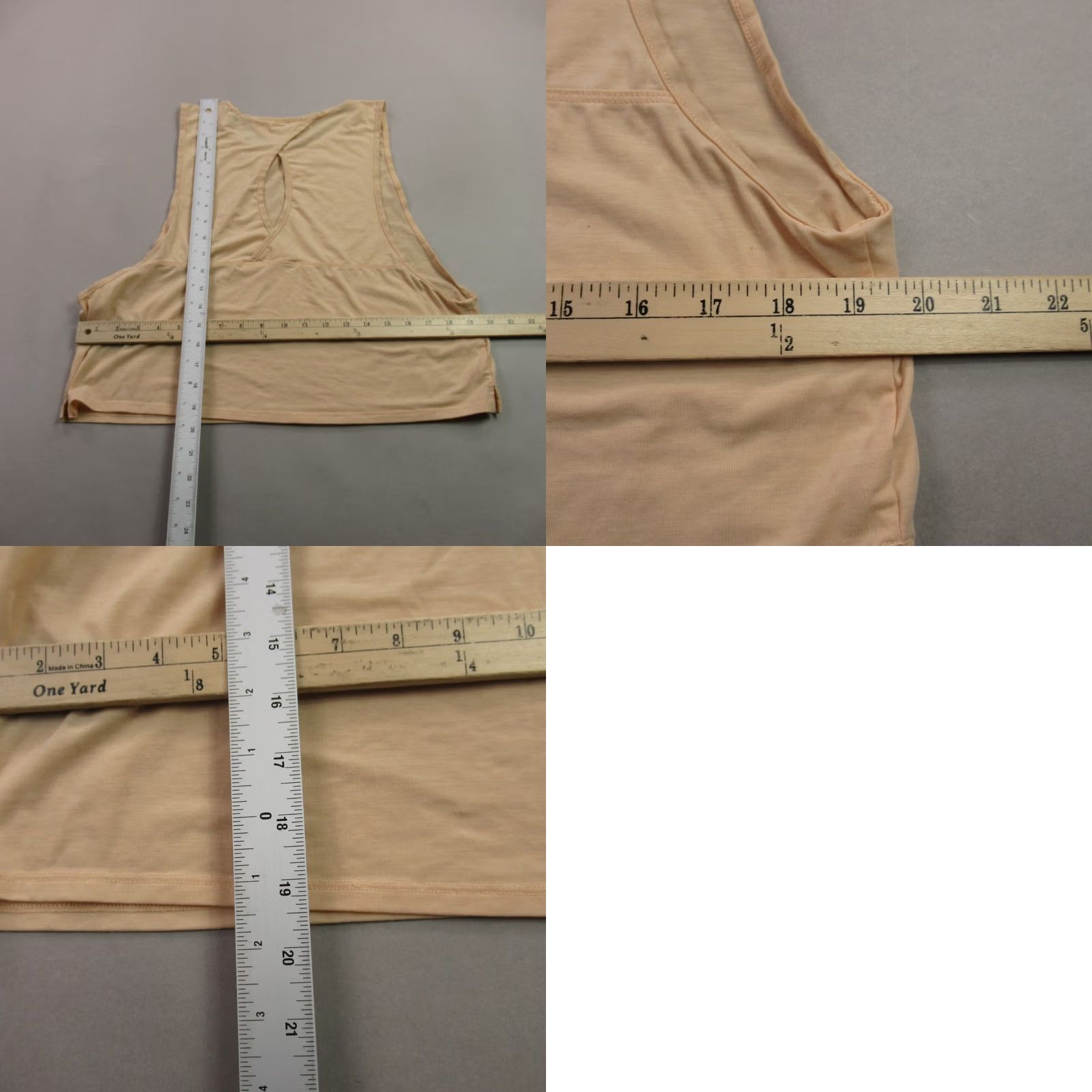 The North Face The North Face Tank Top Womens Large Sleeveless Lightweight Yellow Crew Neck Size L / US 10 / IT 46 - 8 Thumbnail