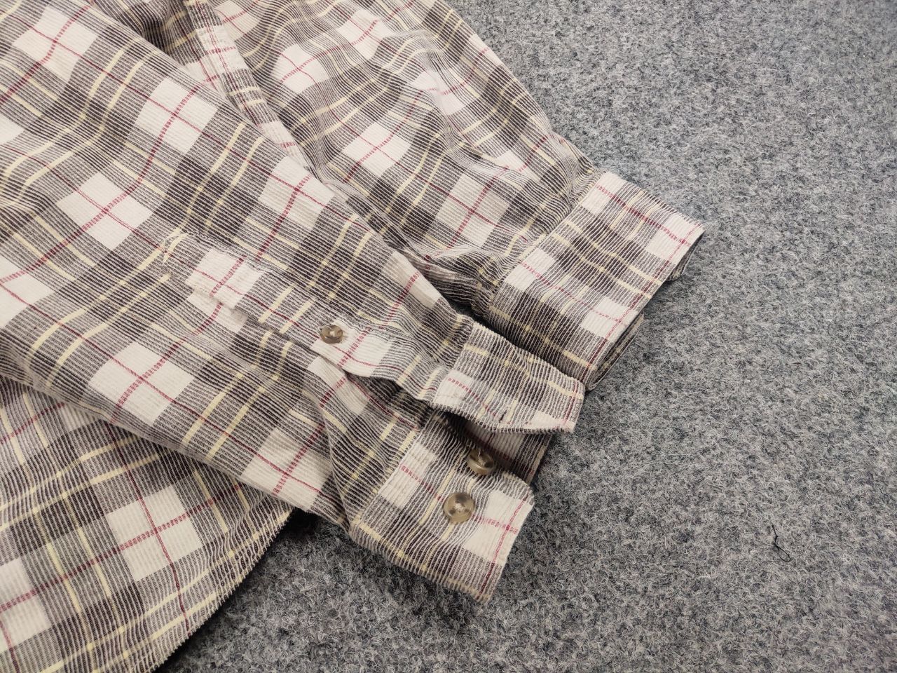 Eddie Bauer Vintage eddie bauer usa Japan Design Corduroy Check Shirt Size US S / EU 44-46 / 1 - 9 Thumbnail
