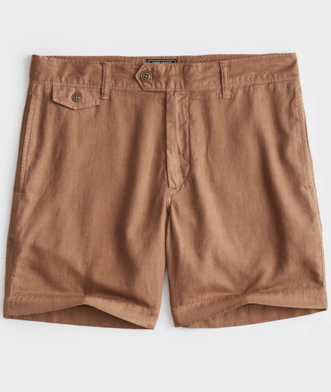 Todd Snyder Todd Snyder 7" Cotton-Linen Hudson Short COPPER $148 33" Size US 33 - 1 Thumbnail