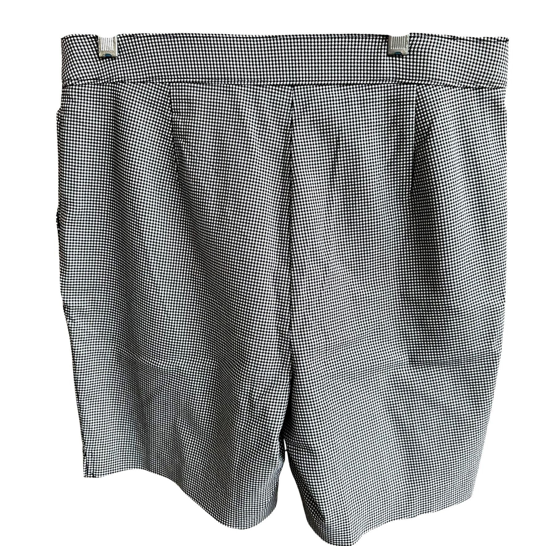 Other NWT Rafaella Houndstooth Shorts Size 10 Stretch High Waist B Size 32" / US 10 / IT 46 - 6 Thumbnail