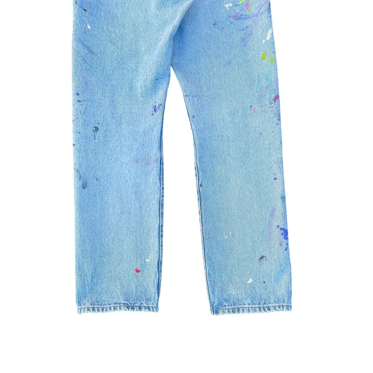 Levi's Vintage Distressed Thrashed Paint Splattered Levis 501 Jeans Size US 29 - 5 Thumbnail