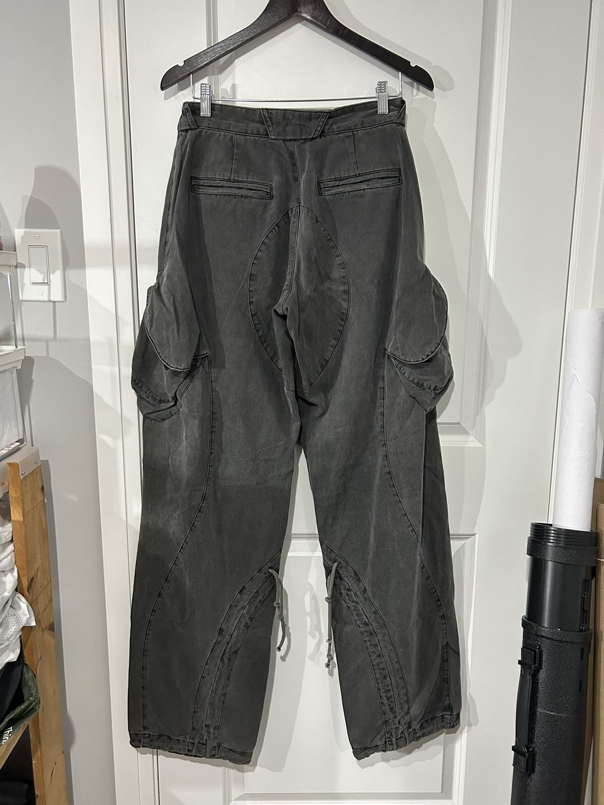 HYEIN SEO ヘインソ Washed Cargo Pants Hyein Seo - Washed Cargo Pants | HBX - HYPEBEAST 為您搜羅