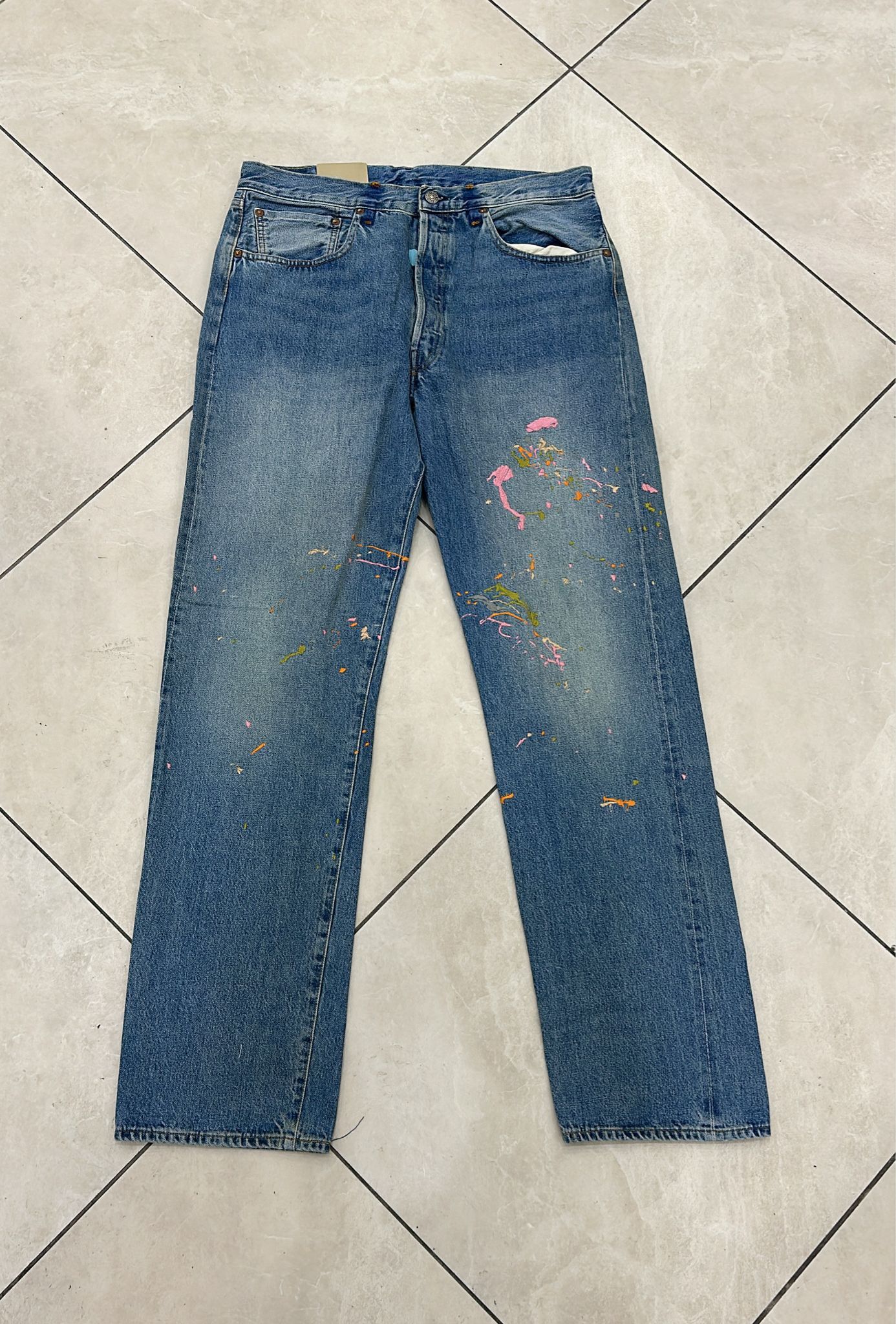 Levi's Vintage Clothing LVC Levi's Vintage Clothing 1955 501XX BigE Selvedge Jeans Size US 34 / EU 50 - 1 Thumbnail