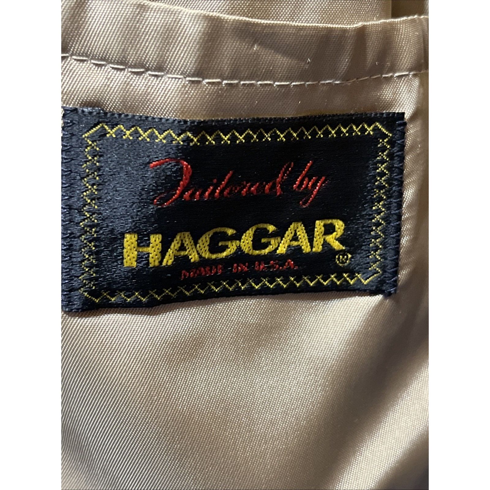 Haggar Vintage Haggar Men’s 42R L Brown Corduroy 100% Cotton Jacket Size 42R - 5 Thumbnail