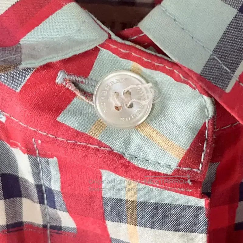 Burberry Burberry Multi-Color Cotton Men's Shirt. Size US XL / EU 56 / 4 - 3 Thumbnail