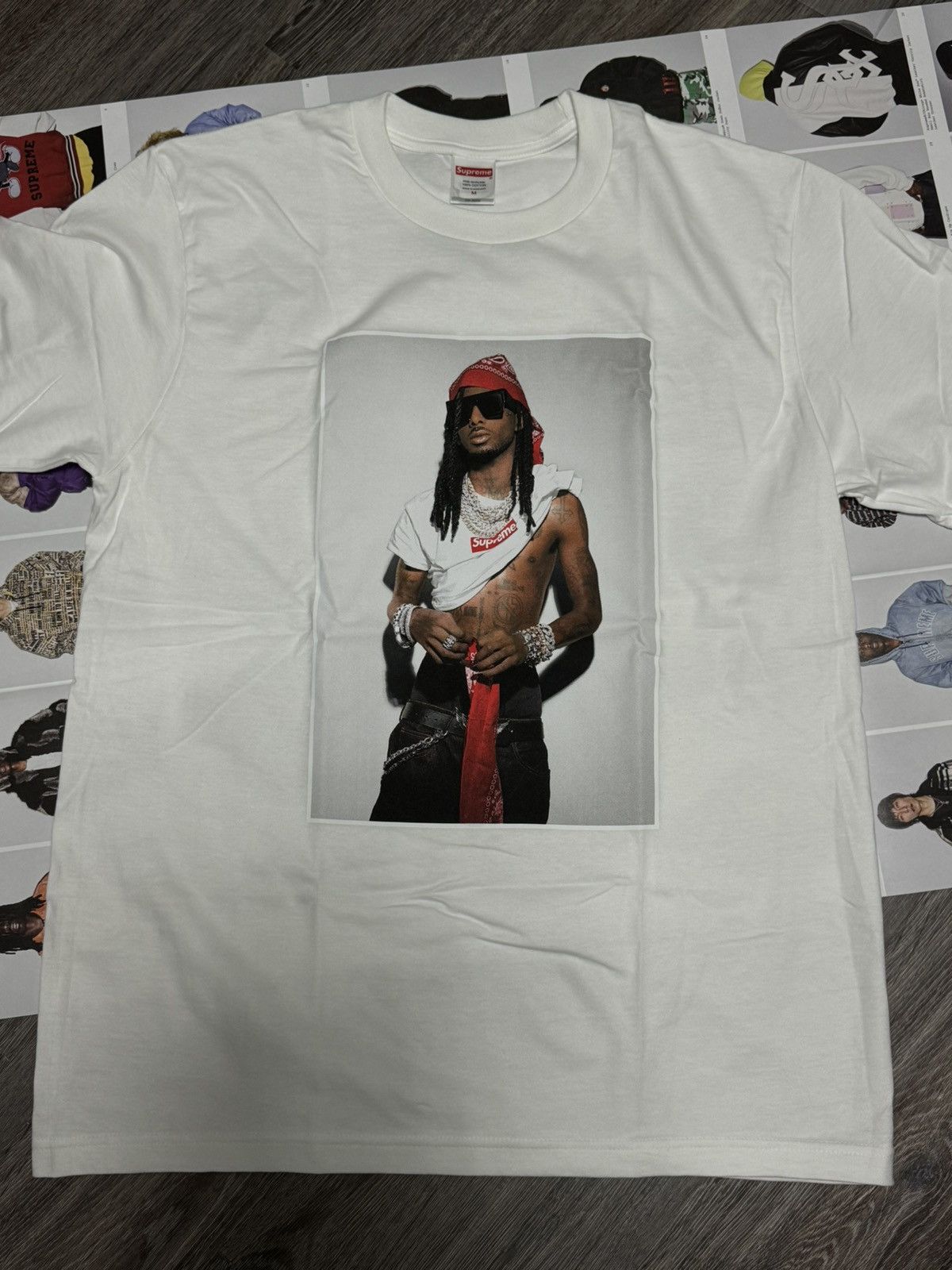 Supreme Supreme playboi carti tee Size US M / EU 48-50 / 2 - 1 Thumbnail
