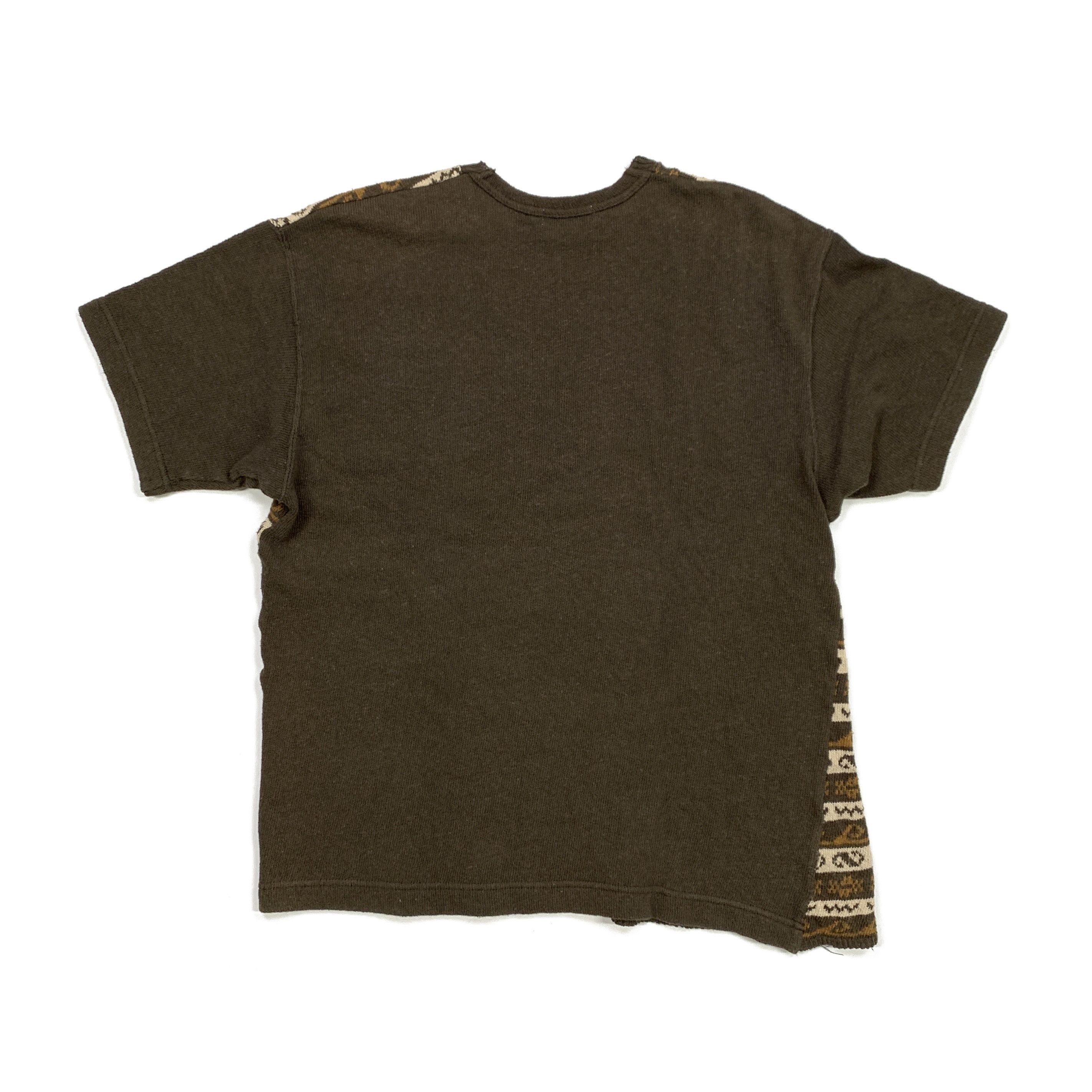Comme des Garcons Homme × Comme des Garcons Homme Plus 1997 Patterned Knit T-Shirt Size US M / EU 48-50 / 2 - 2 Thumbnail