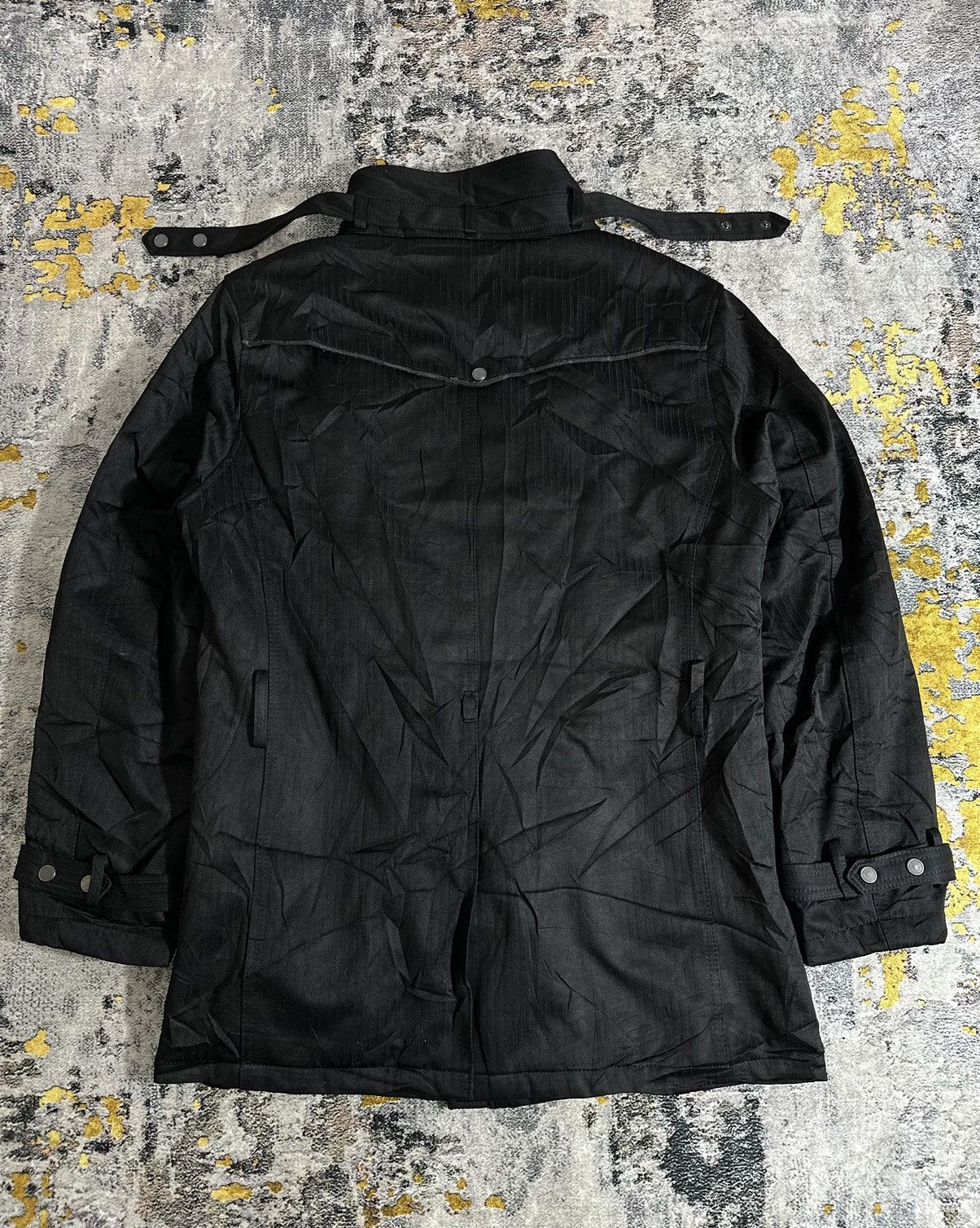 If Six Was Nine RARE BONDAGE JACKET VERY NICE DESIGN IFSIX LGB GOTHIC STYLE Size US L / EU 52-54 / 3 - 4 Thumbnail