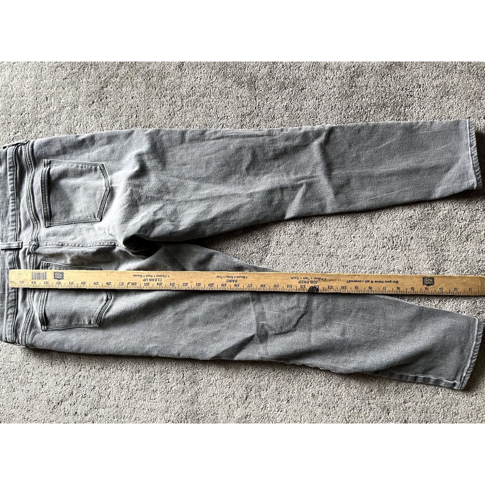 J.Crew J.CREW Women's Skinny Jeans Gray Wash Size 31 28" Inseam Regular Denim Size 24" / US 00 / IT 34 - 6 Thumbnail