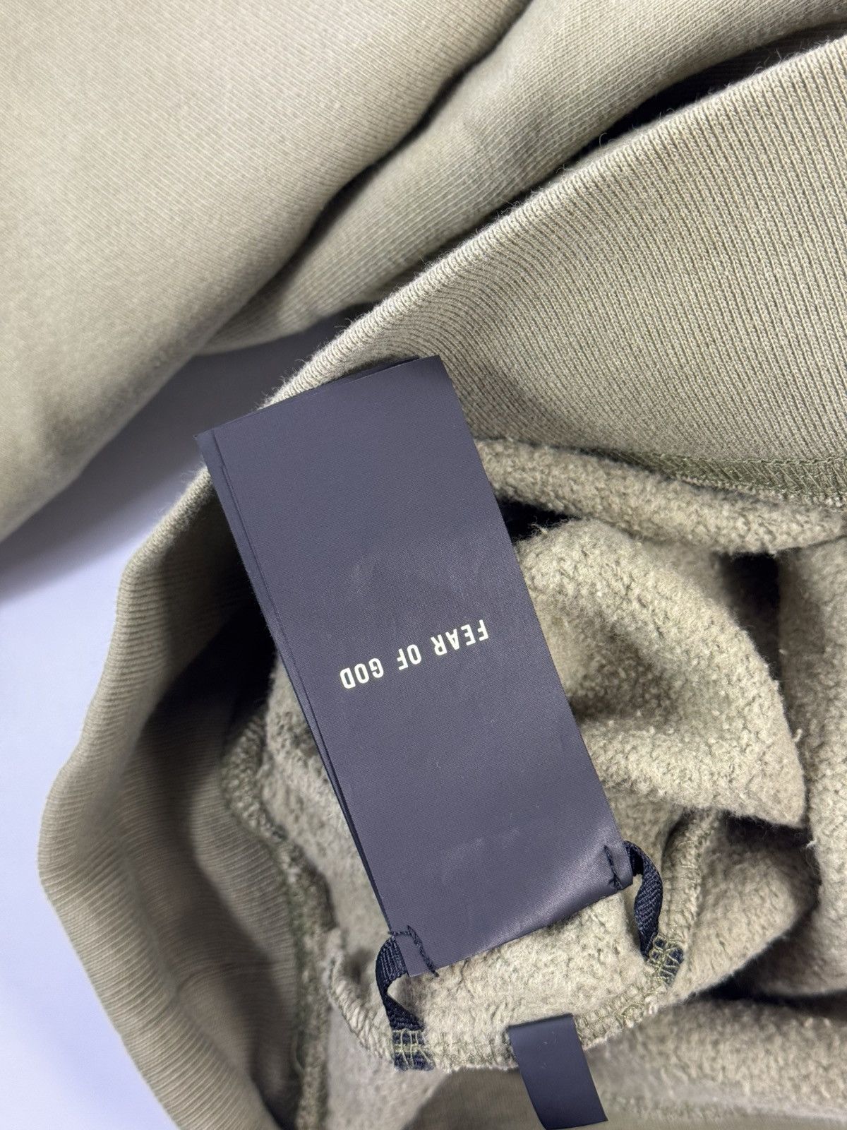 Fear of God SEVENTH COLLECTION FG7C KHAKI SUN-FADE OVERSIZED HOODIE Size US S / EU 44-46 / 1 - 14 Thumbnail
