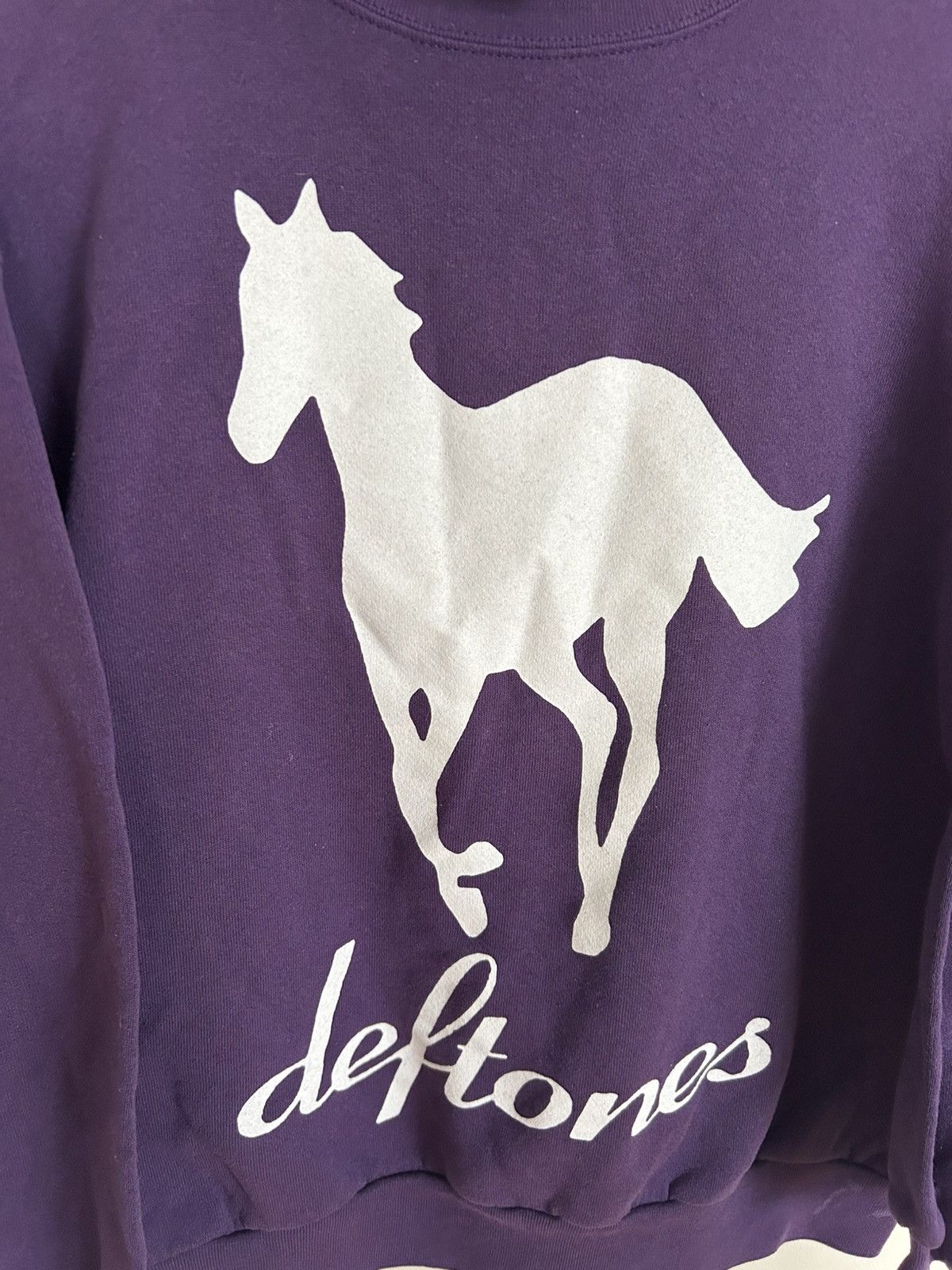 Band Tees × Tultex × Vintage Vintage Deftones White Pony Crewneck Size US L / EU 52-54 / 3 - 2 Thumbnail