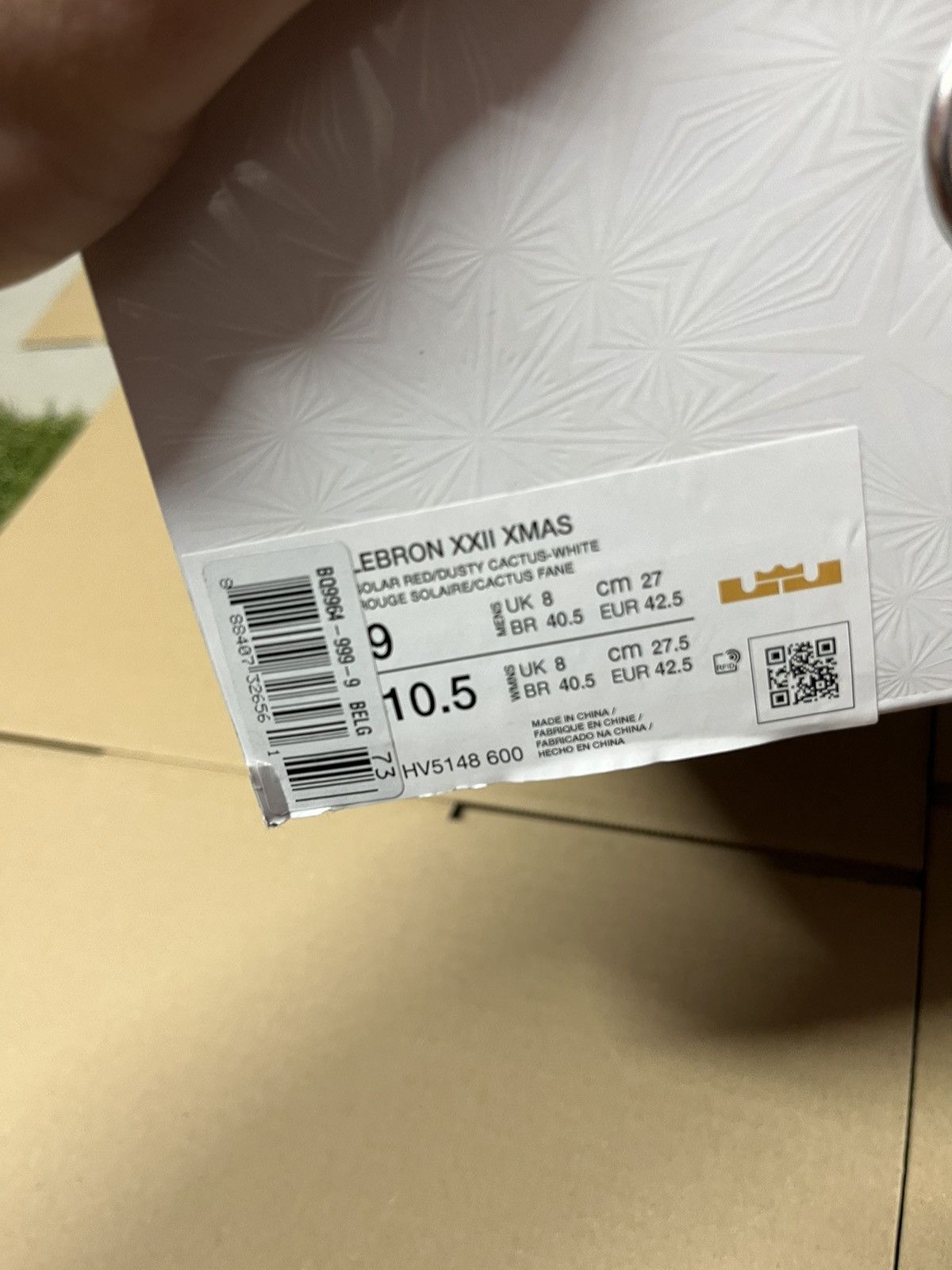 Nike Nike Lebrom 23 Xmas Size US 9 / EU 42 - 16 Thumbnail