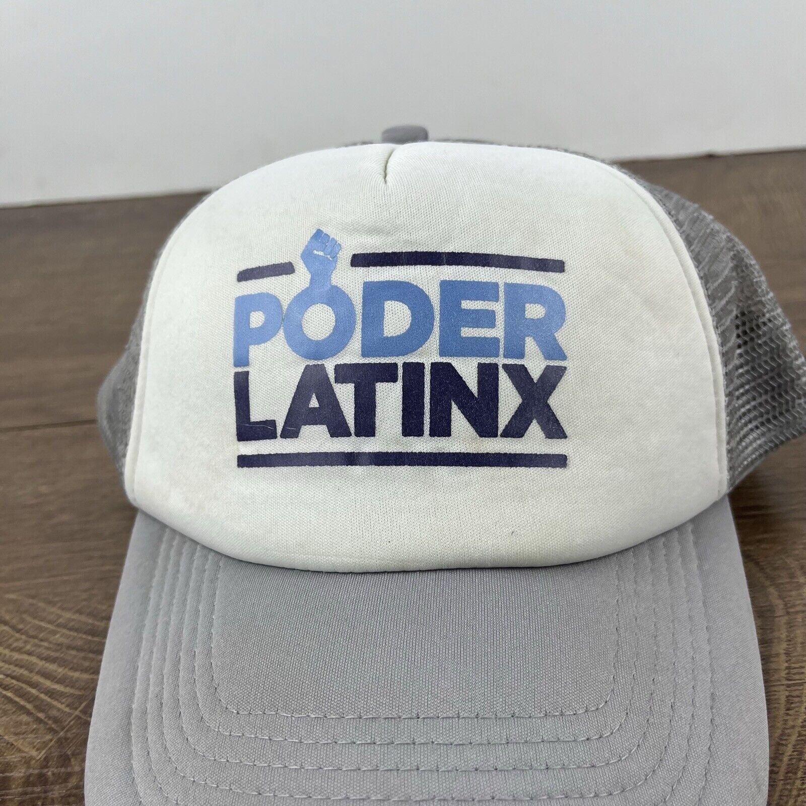 Other Poder Latinx Hat White Cap Hat Adjustable Hat White Adult Ha Size ONE SIZE - 6 Thumbnail