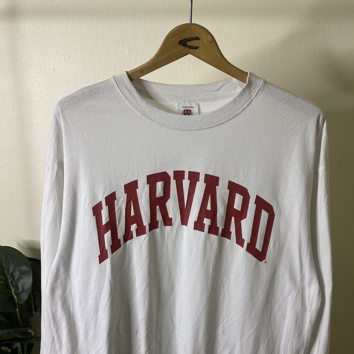 Other American College Collegiate Harvard University x GU LS Tee Size US XL / EU 56 / 4 - 2 Thumbnail
