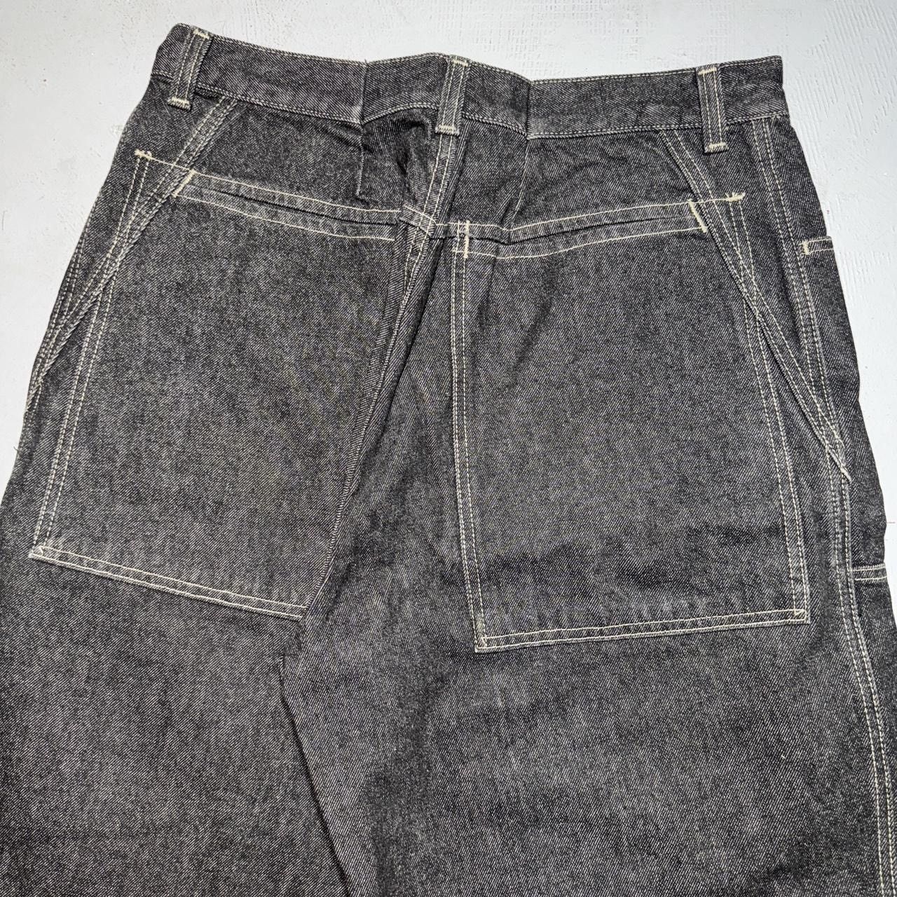 Marithe + Francois Girbaud × Vintage Marithe Francois Girbaud Baggy Double Knee Denim Size US 34 / EU 50 - 8 Thumbnail
