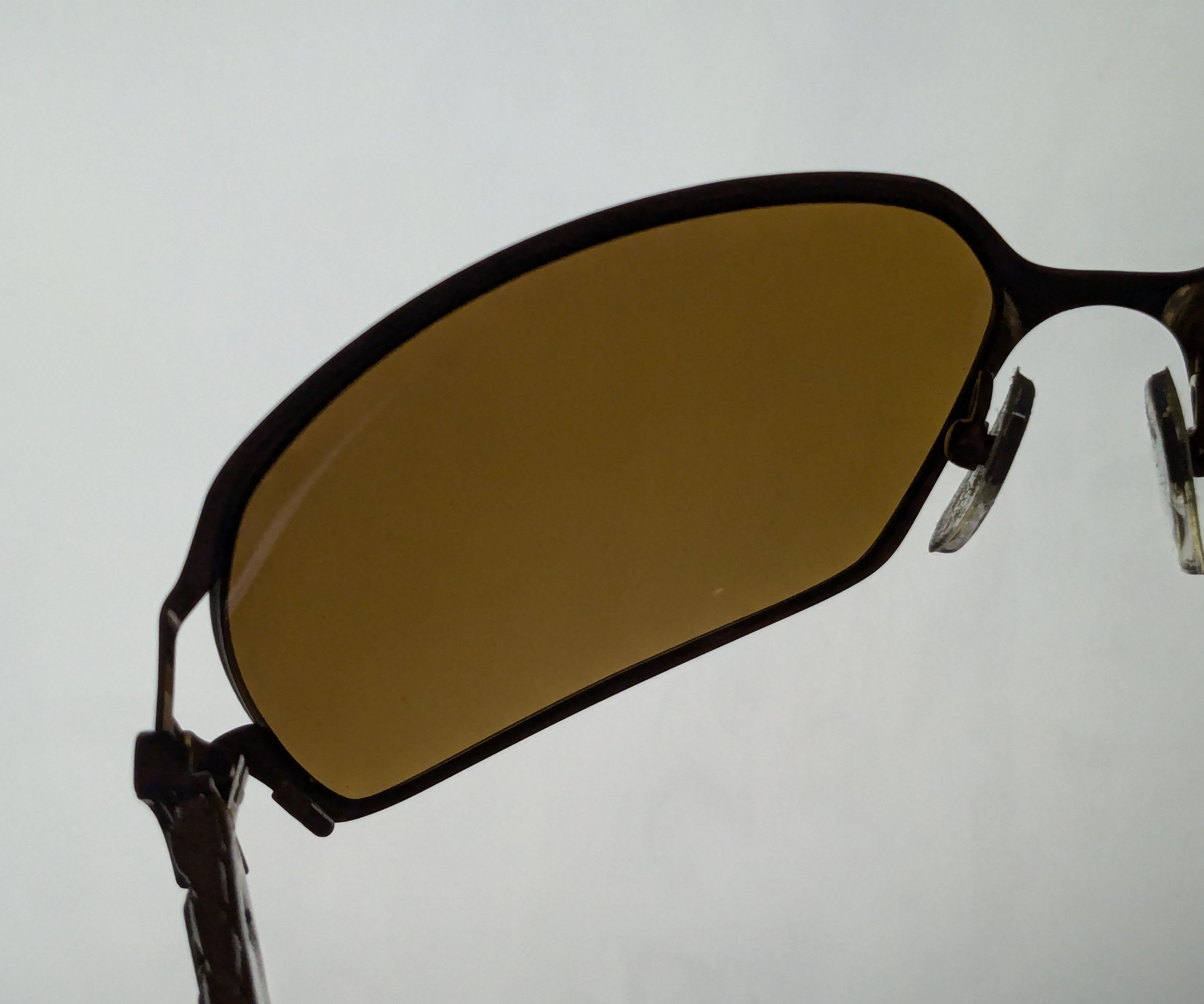 Chrome Hearts Chrome Hearts Poon II Sunglasses Brown White Leather Cross Size ONE SIZE - 17 Thumbnail