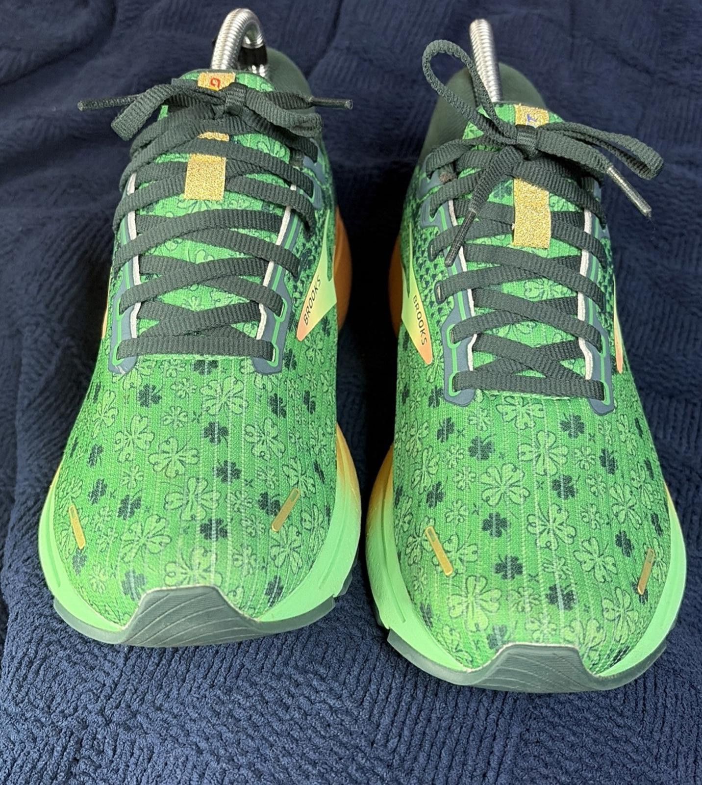 Brooks Brooks Ghost St Pats Shamrock Running Shoes Green Womens 9.5 Size US 9.5 / IT 39.5 - 7 Thumbnail