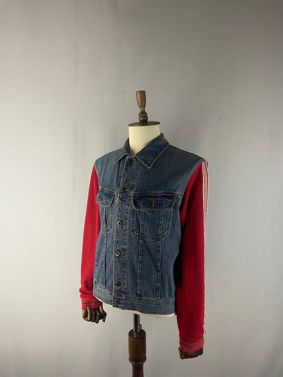 Dolce & Gabbana Dolce&Gabbana Denim Jacket Blue Funky Sport Size US S / EU 44-46 / 1 - 1 Thumbnail