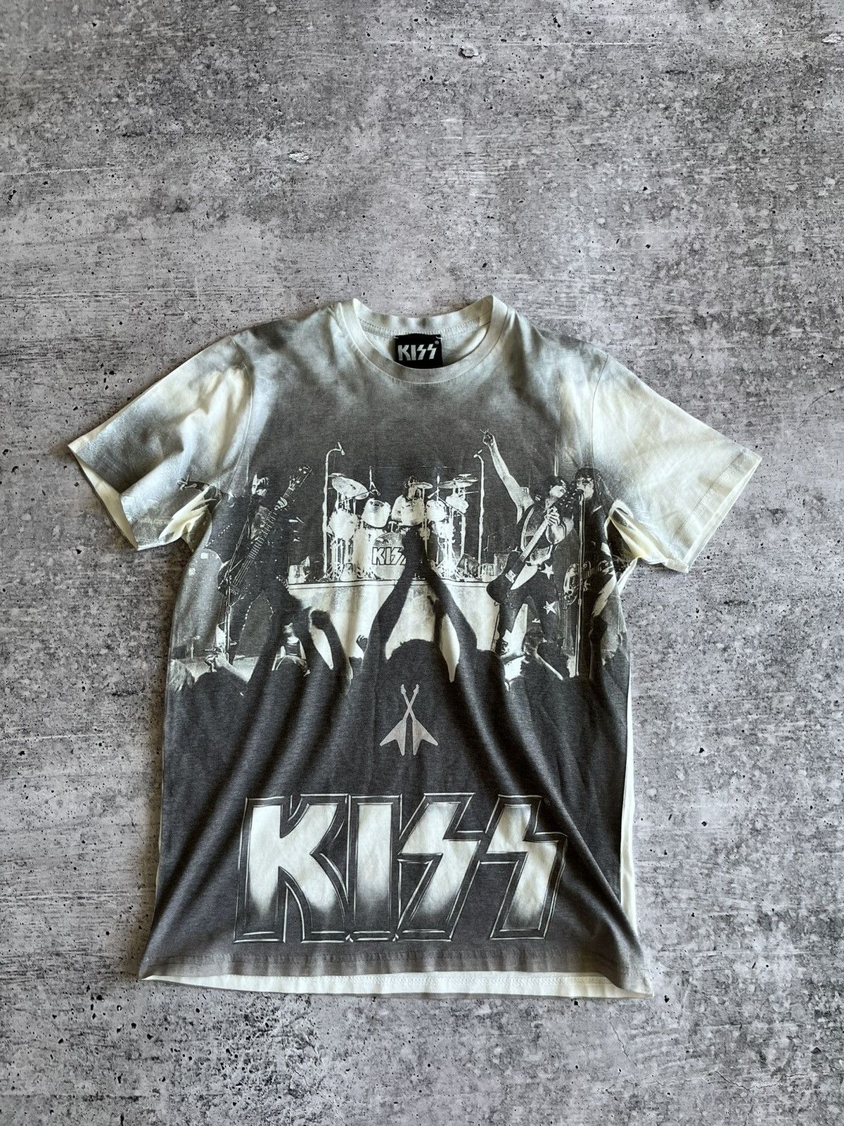 KISS Band Tees × KISS × Vintage vintage rock band overprinted tee Size US M / EU 48-50 / 2 - 6 Thumbnail