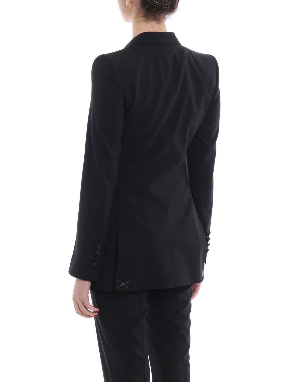 Dolce & Gabbana o1y0825 Blazer in Black Size L / US 10 / IT 46 - 3 Thumbnail