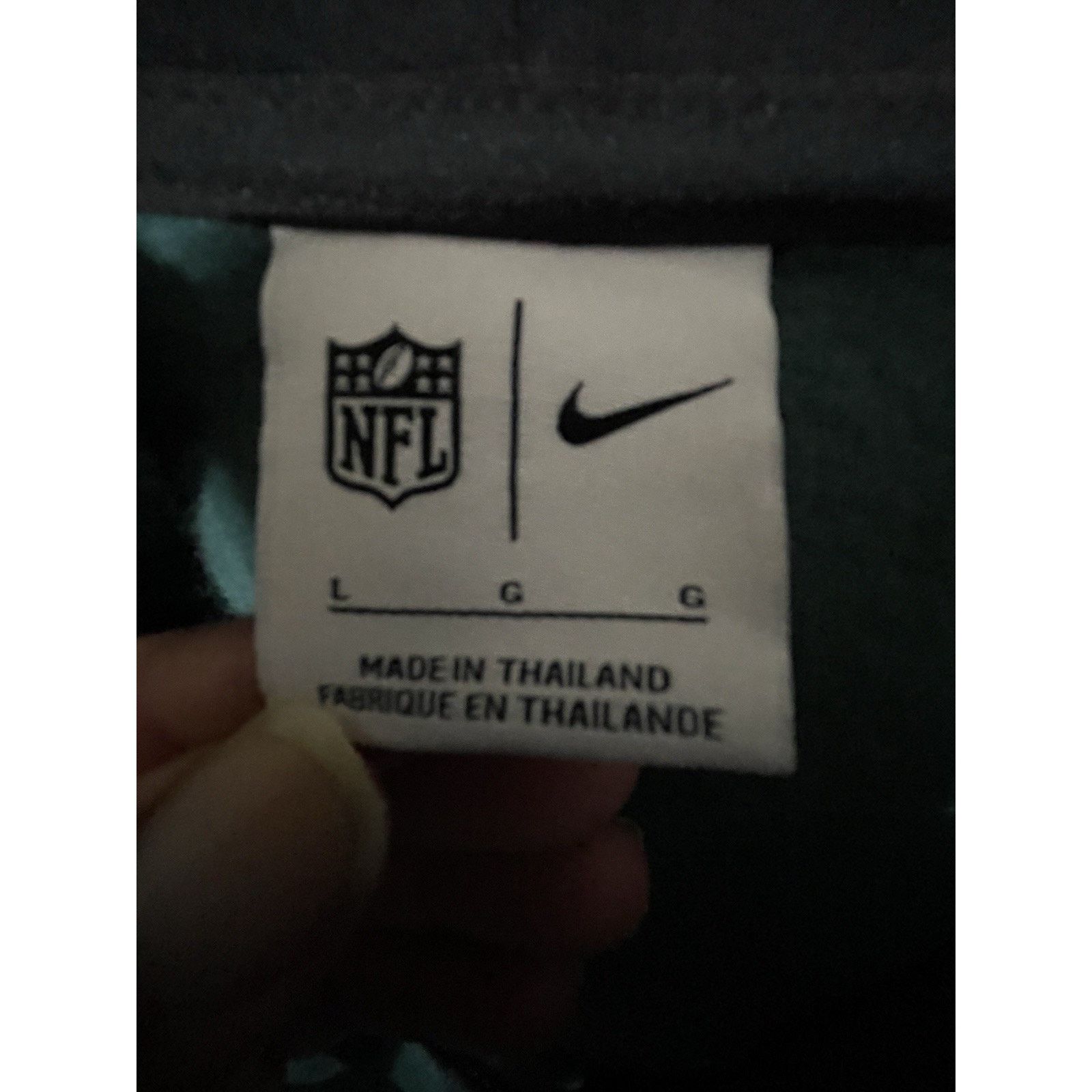 Nike Size Womans L-Philly Eagles Nike TECH Asymmetric Zip Hoodie Size L / US 10 / IT 46 - 3 Thumbnail