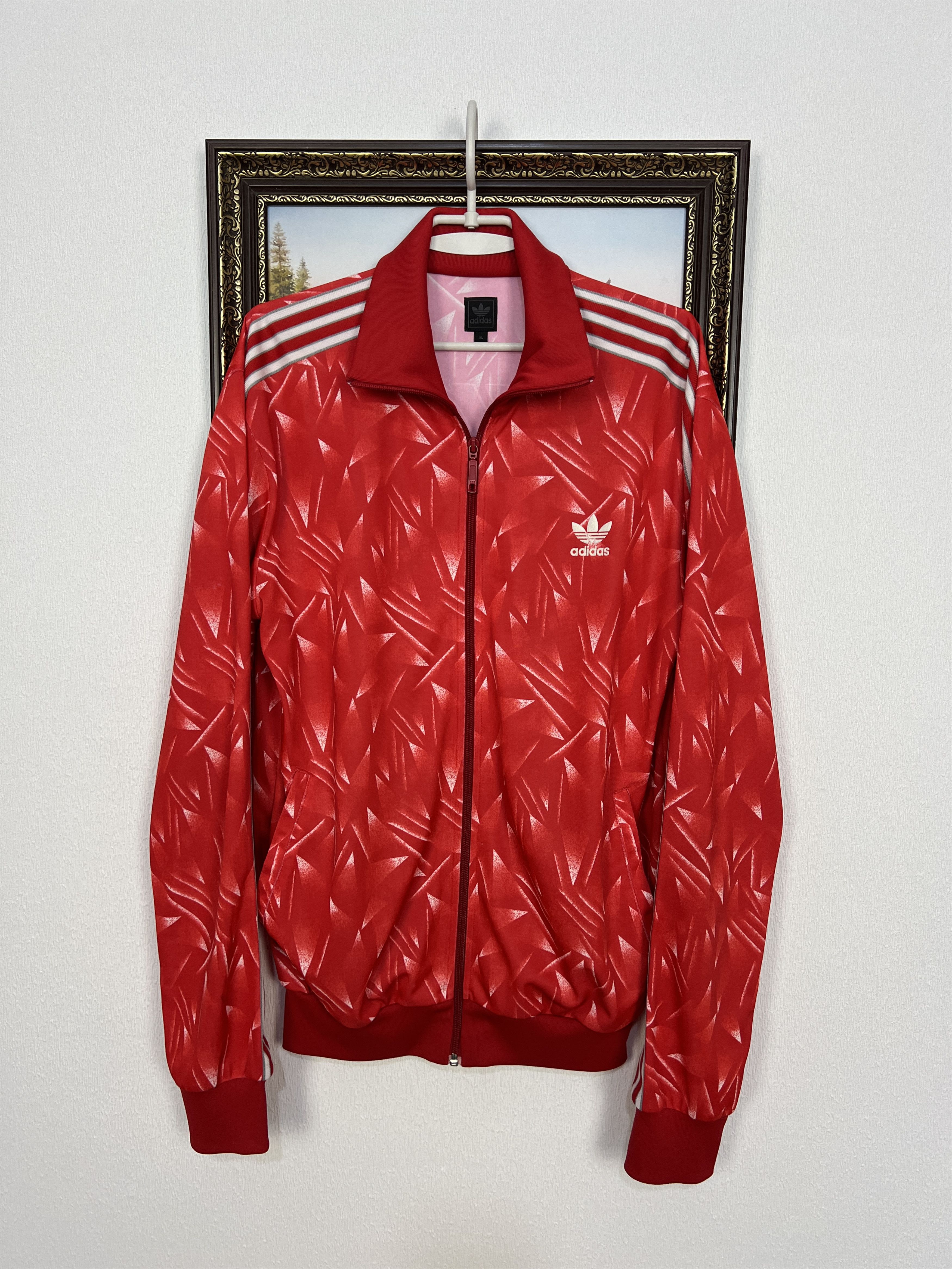 Adidas 1989 Liverpool Retro Adidas Originals Football Jacket Soccer Size US XL / EU 56 / 4 - 1 Thumbnail