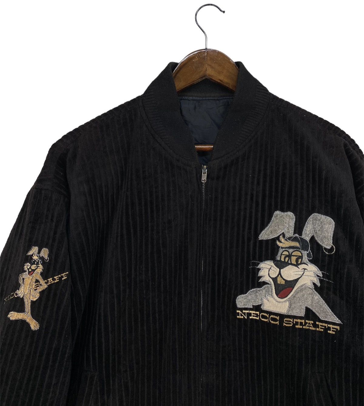Japanese Brand NECC STAFF BOMBER JACKET Size US L / EU 52-54 / 3 - 3 Thumbnail