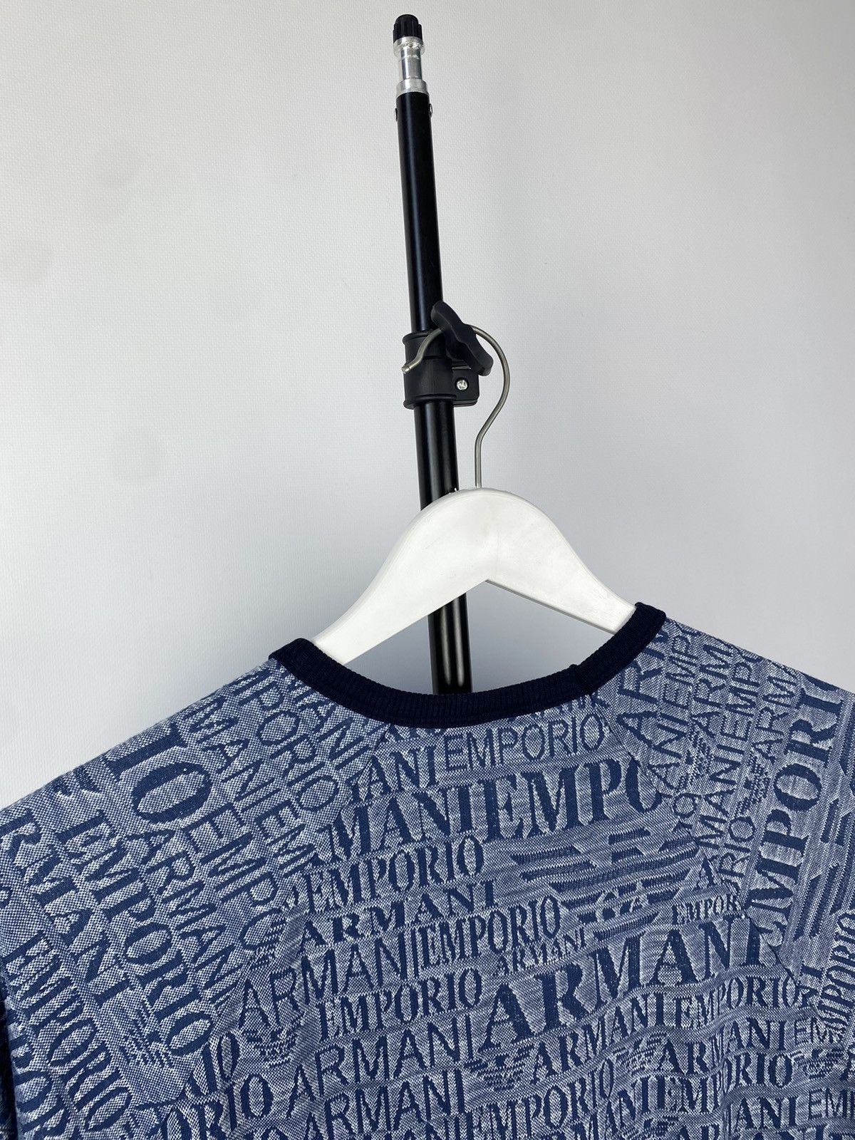Armani Rare vintage Luxury 90s Multi Logo Armani tee Size US S / EU 44-46 / 1 - 9 Thumbnail