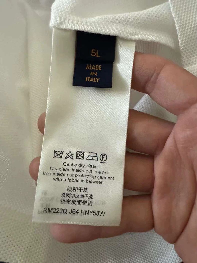 Louis Vuitton Louis Vuitton size 5l White Pin Polo Short Sleeve 2501-Next Size US XXL / EU 58 / 5 - 5 Thumbnail