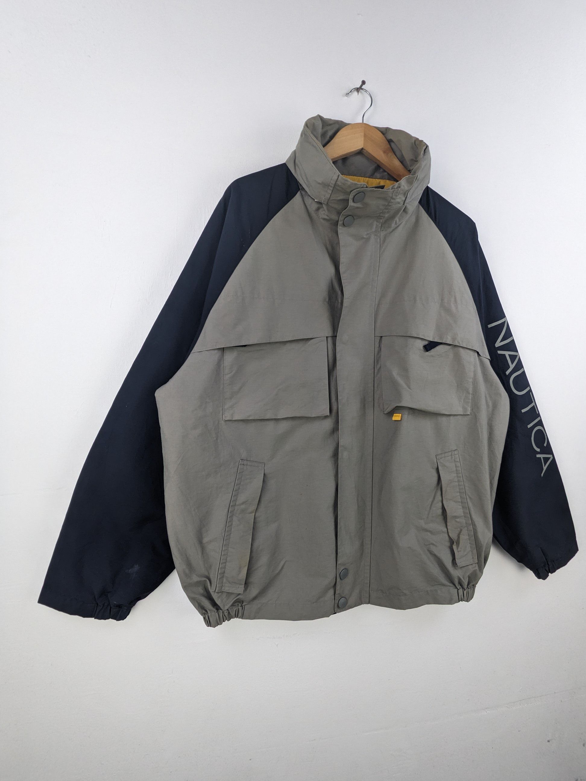 Nautica Vintage Nautica Jacket Colour Block Size US XL / EU 56 / 4 - 2 Thumbnail