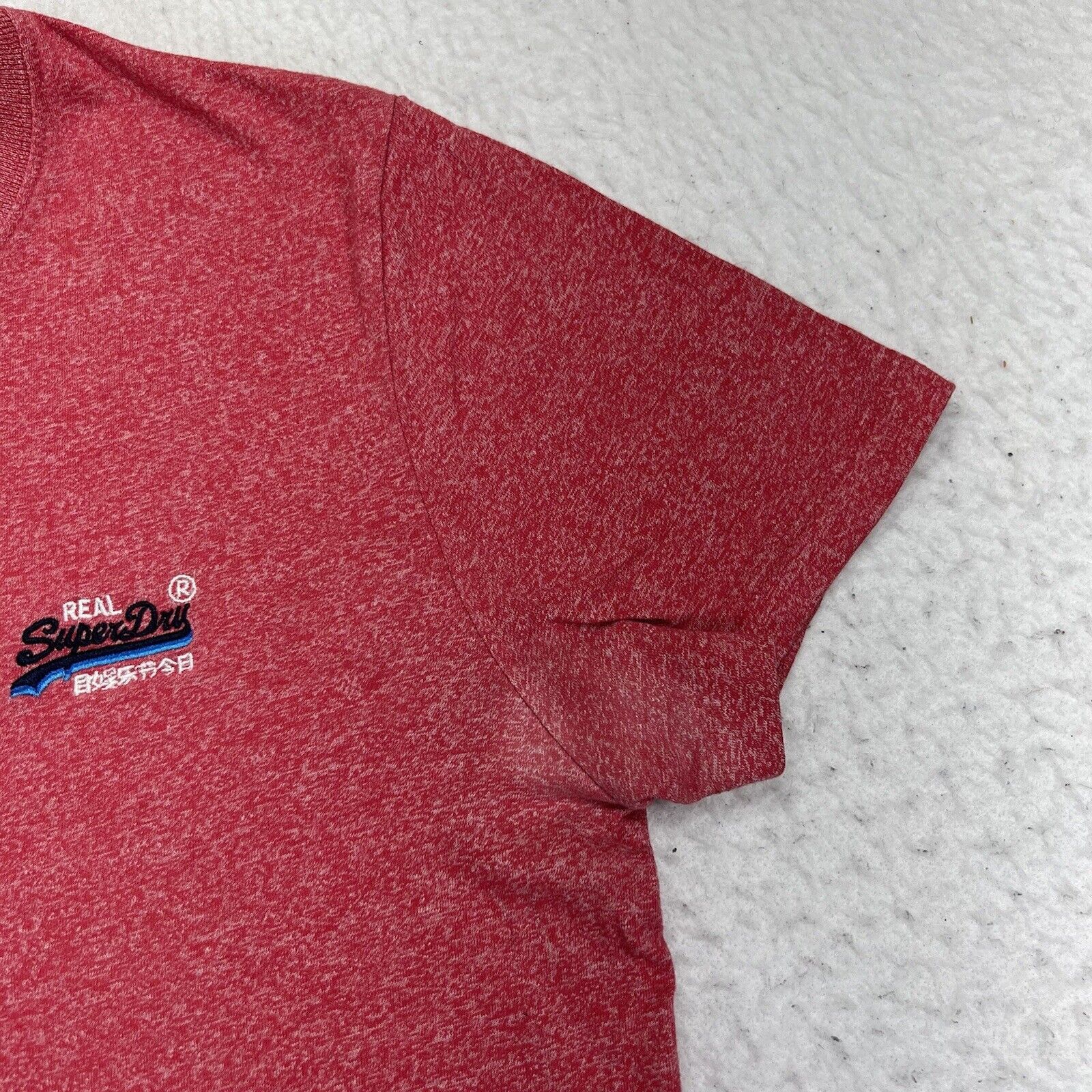 Superdry SuperDry Orange Label Medium Light Red Pink Logo T Shirt Size US M / EU 48-50 / 2 - 5 Thumbnail