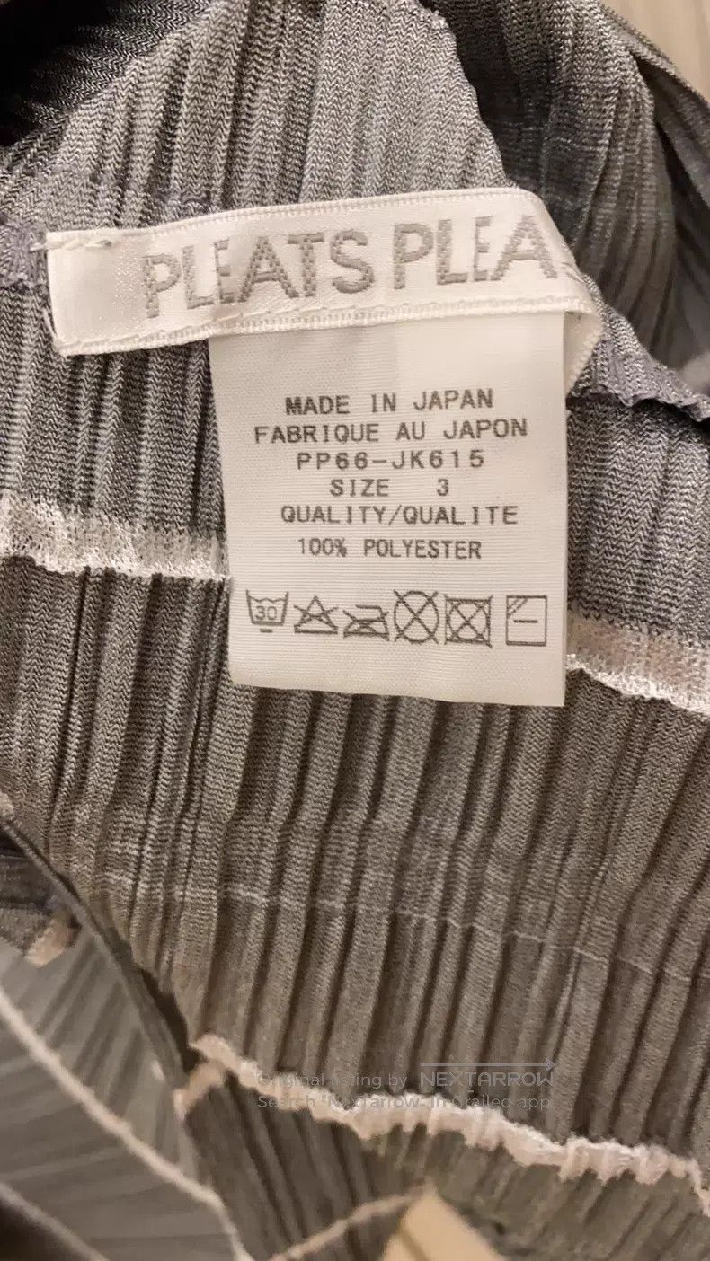 Issey Miyake Issey Miyake Gray Short Sleeve Size L / US 10 / IT 46 - 4 Thumbnail