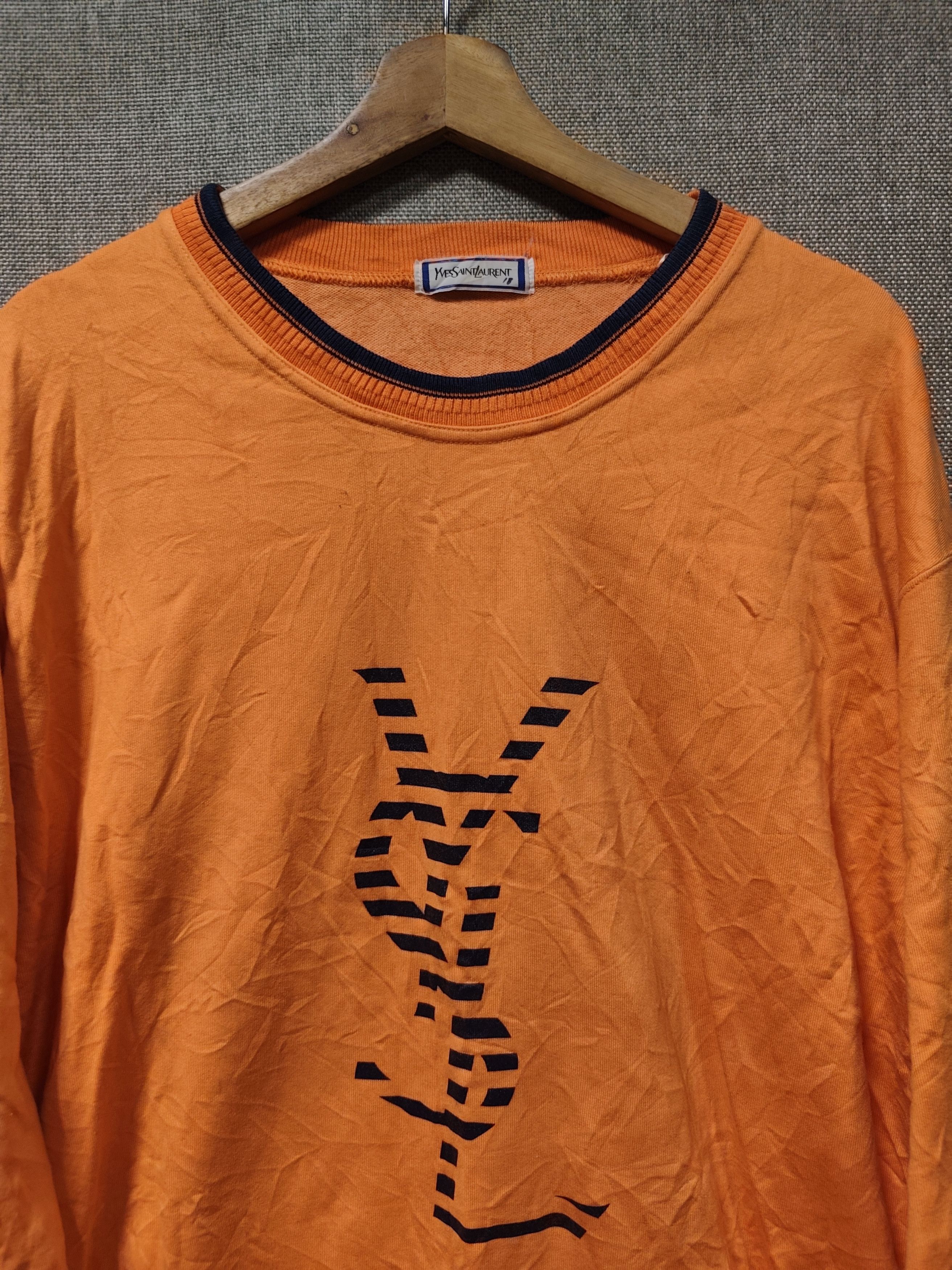 Yves Saint Laurent Sweatshirt Yves Saint Laurent Size US L / EU 52-54 / 3 - 2 Thumbnail