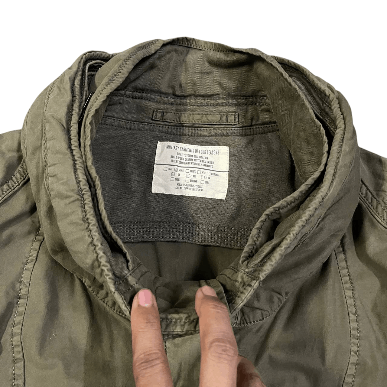 If Six Was Nine Vintage 00's Goa Cyber Military Bono Jacket Punk Size US S / EU 44-46 / 1 - 5 Thumbnail