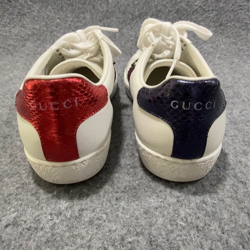 Gucci Gucci Ace Leather Casual Sneakers for Women -2508 Size US 5 / IT 35 - 3 Thumbnail