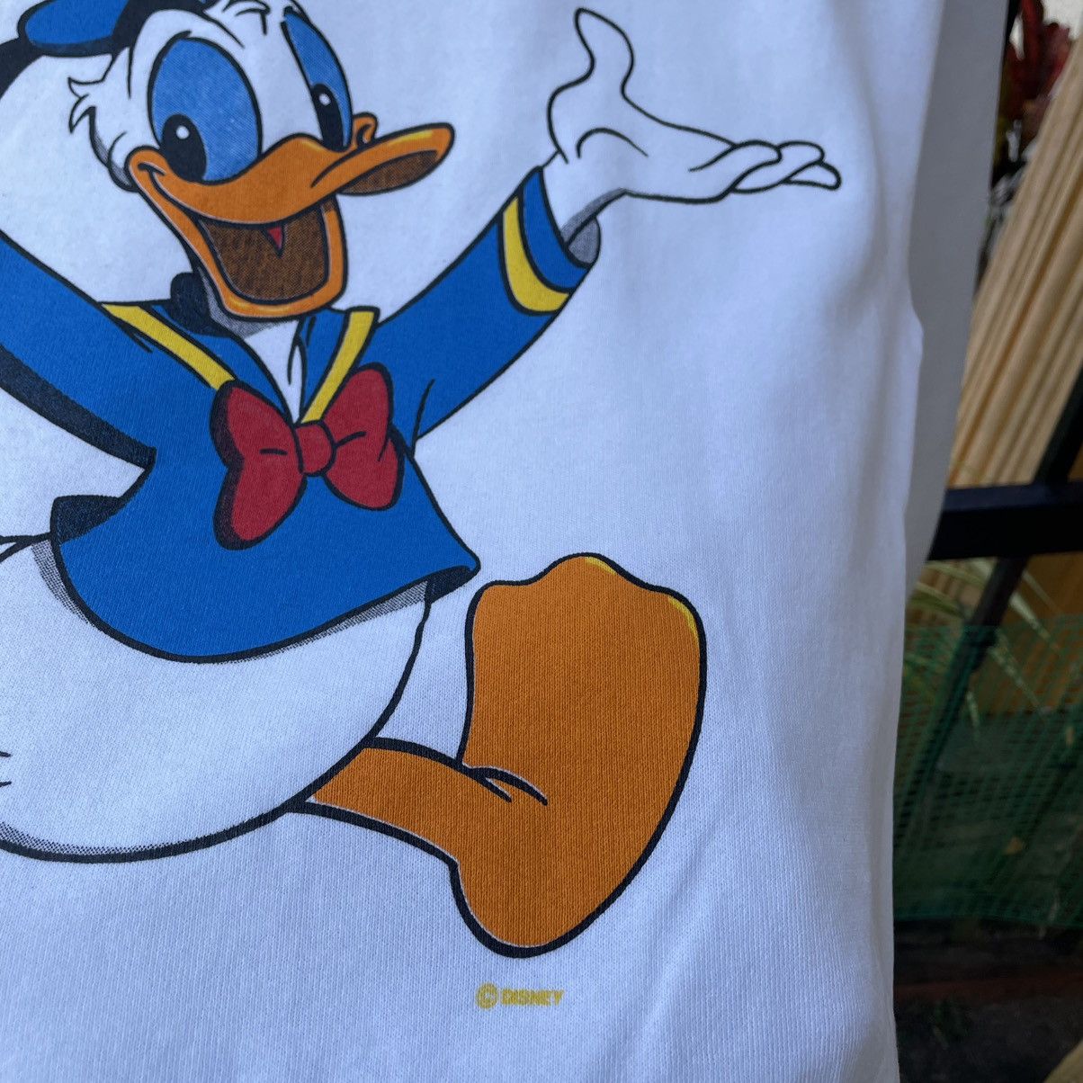 Disney 🔥Vintage 80s Velva Sheen Donald Duck Crewneck Sweatshirts Size US S / EU 44-46 / 1 - 6 Thumbnail