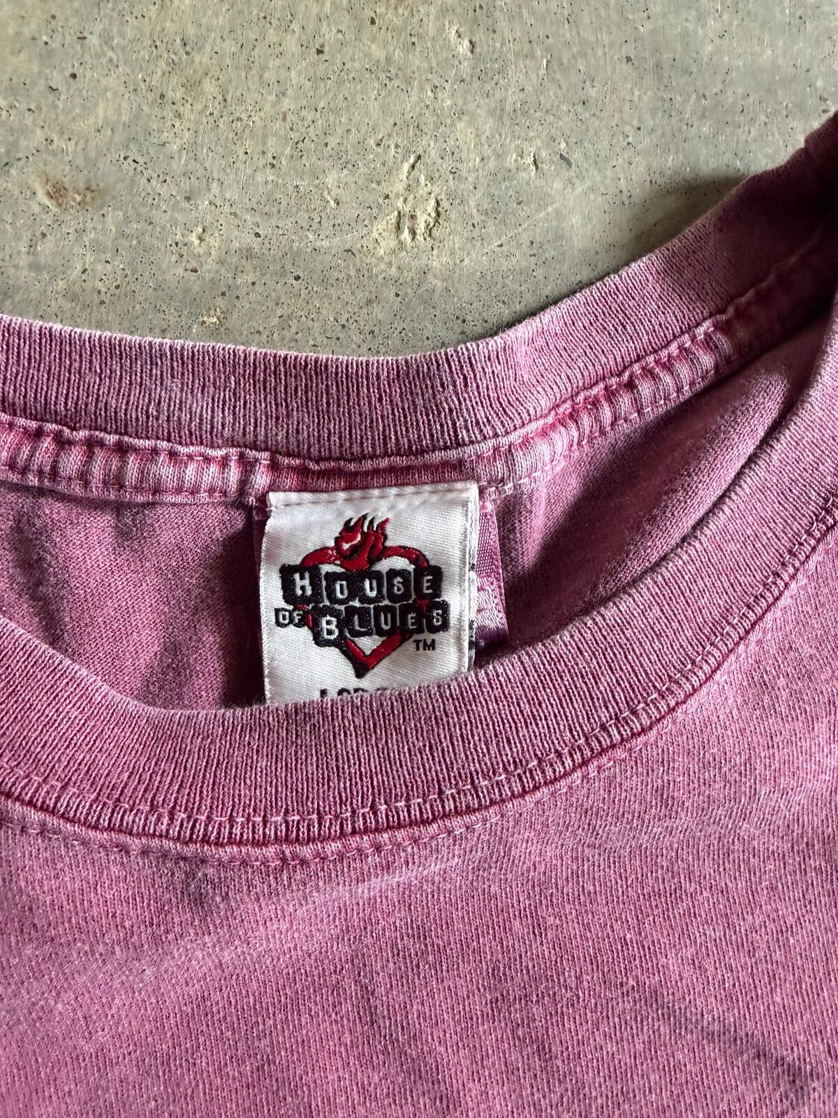 Other VTG House of Blues Red Tee Sz L Size US L / EU 52-54 / 3 - 6 Thumbnail