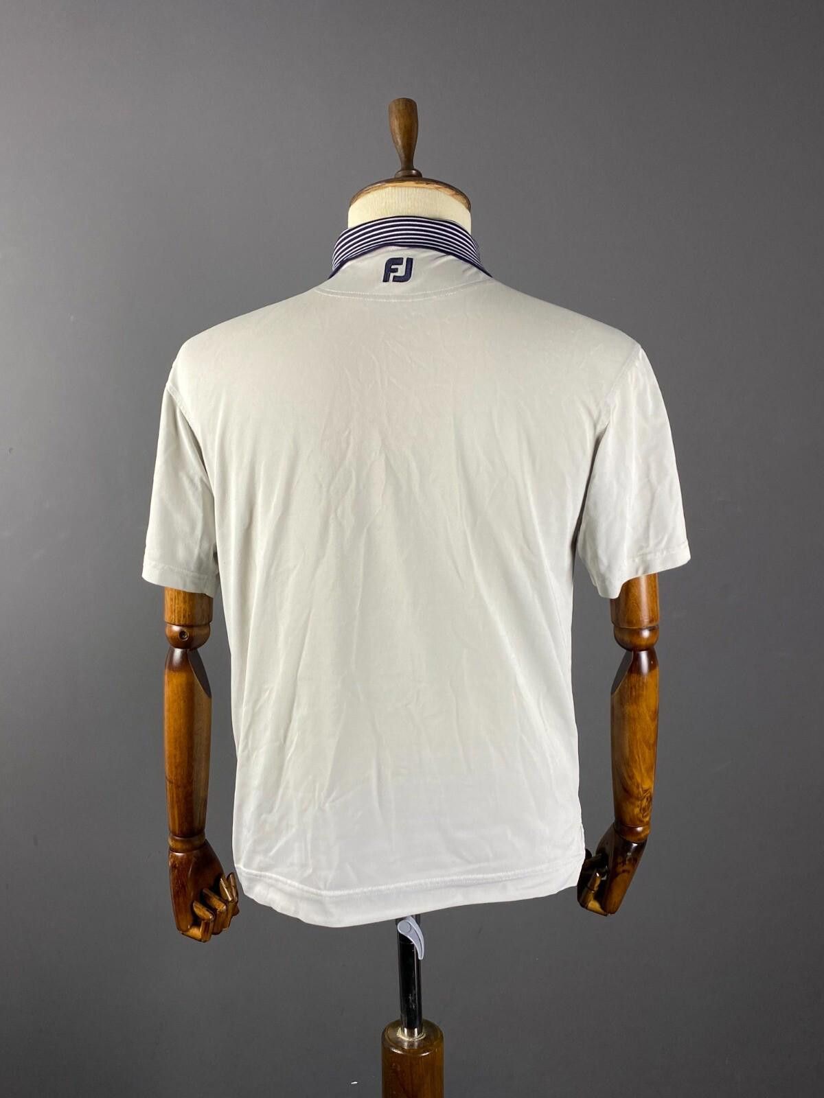 Fjallraven FJ Foot Joy Gray Nylon Sport Short Sleeve Polo Shirt Size M Size US M / EU 48-50 / 2 - 7 Thumbnail