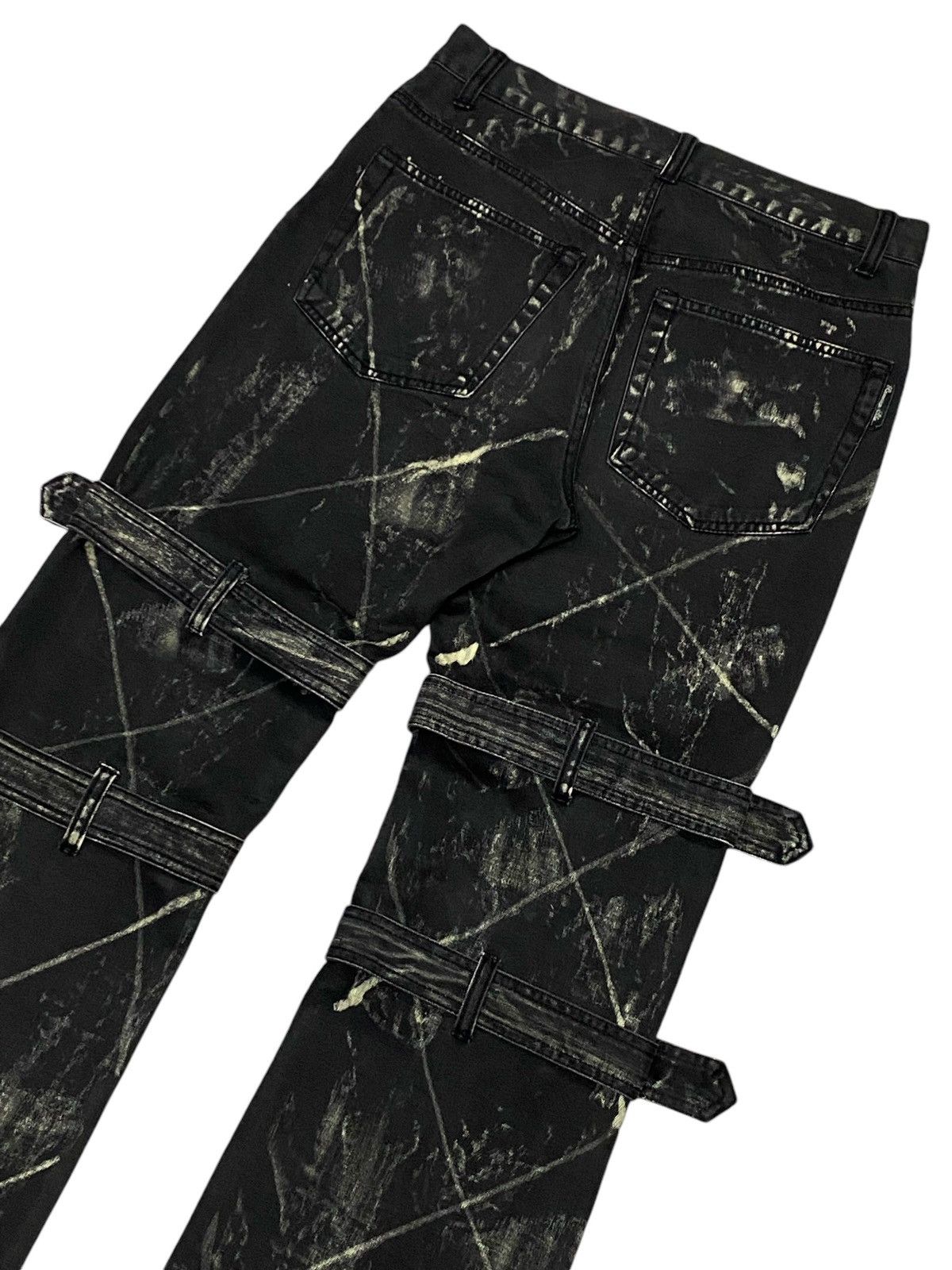 Japanese Brand Japanese Brand “BERNINGS-SHO” Patchwork Bondage Pants Size US 29 - 8 Thumbnail
