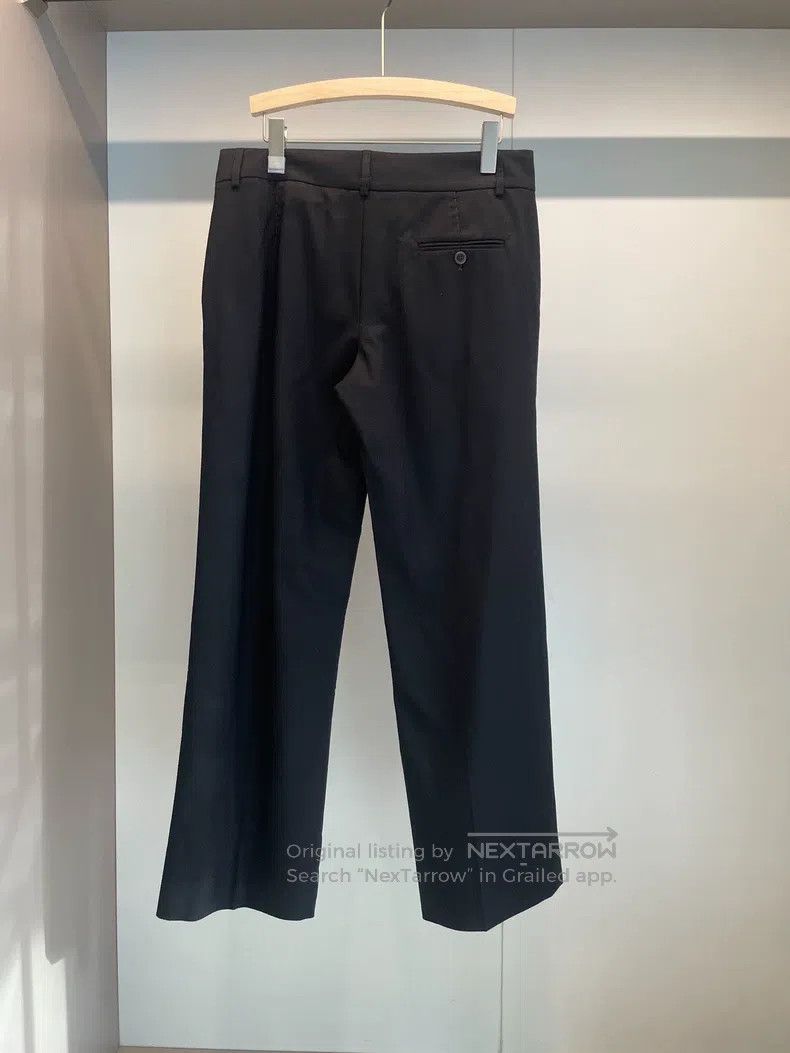 Brunello Cucinelli Brunello Cucinelli Black Wool Trousers Size 28" / US 6 / IT 42 - 2 Thumbnail