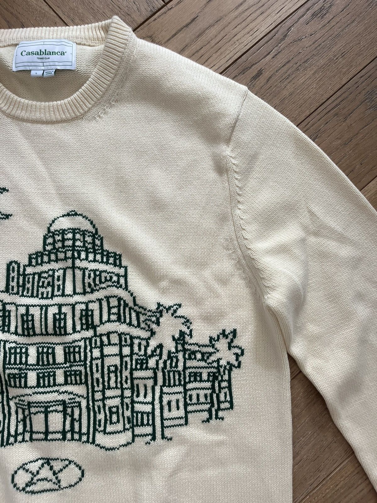 Casablanca Intarsia Casino Sweater Size US XL / EU 56 / 4 - 5 Thumbnail
