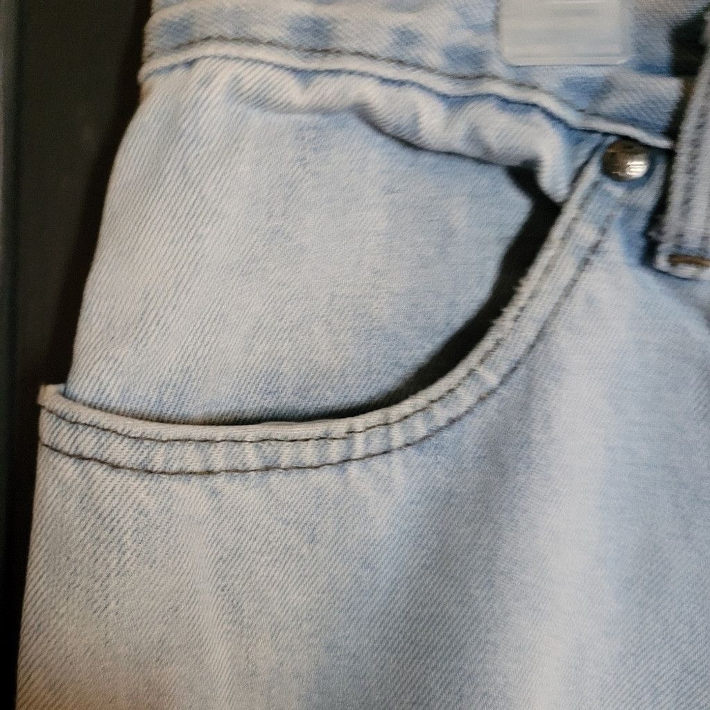 Harley Davidson Harley Davidson Mens, Light Blue Jeans. Vintage, Size 34/34 Size US 34 / EU 50 - 3 Thumbnail